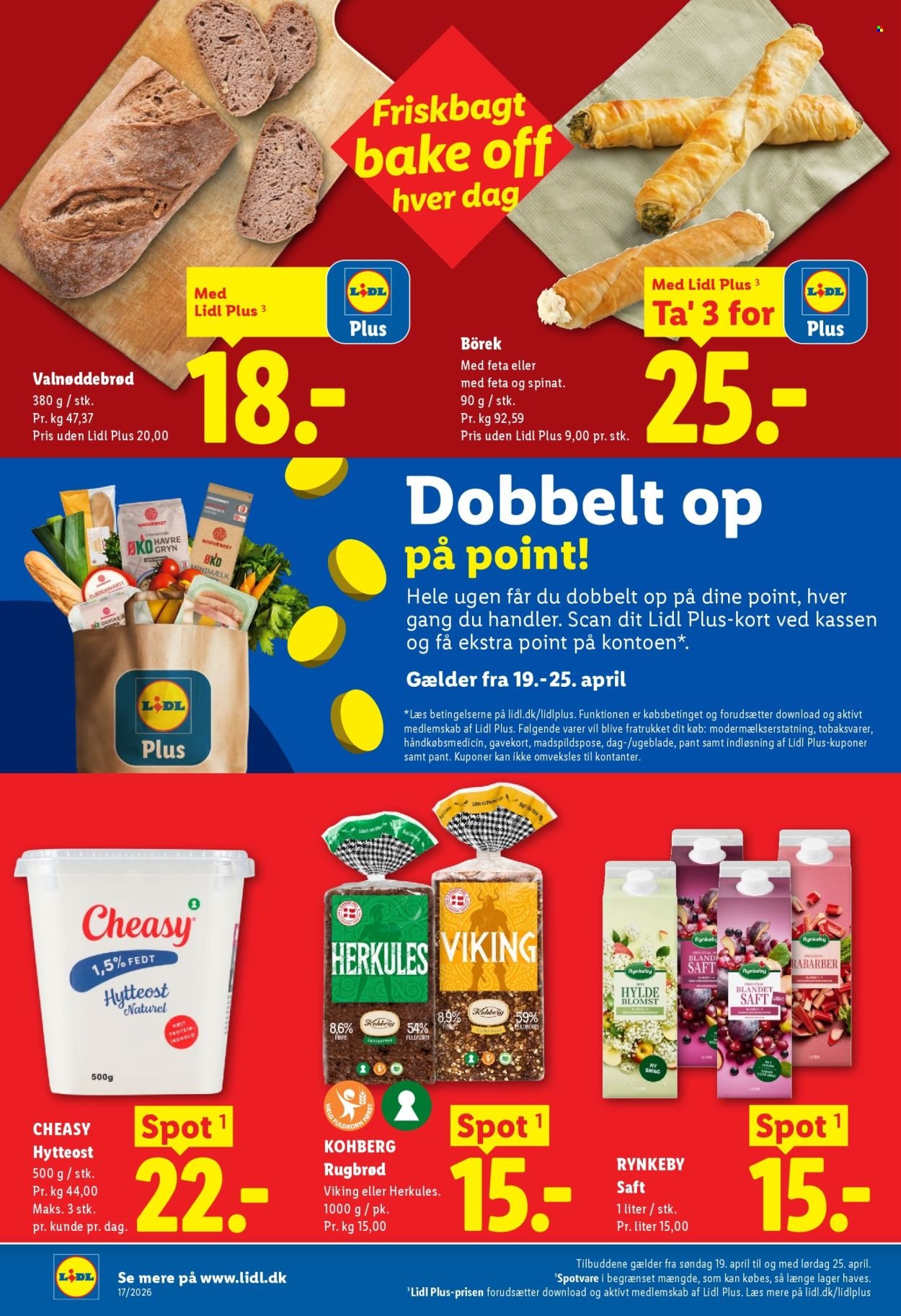 LIDL tilbudsavis - Fra søndag den 19. april 2026