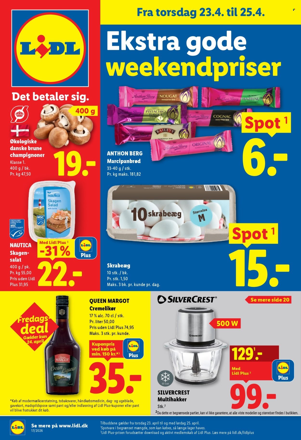 LIDL tilbudsavis - Fra søndag den 19. april 2026