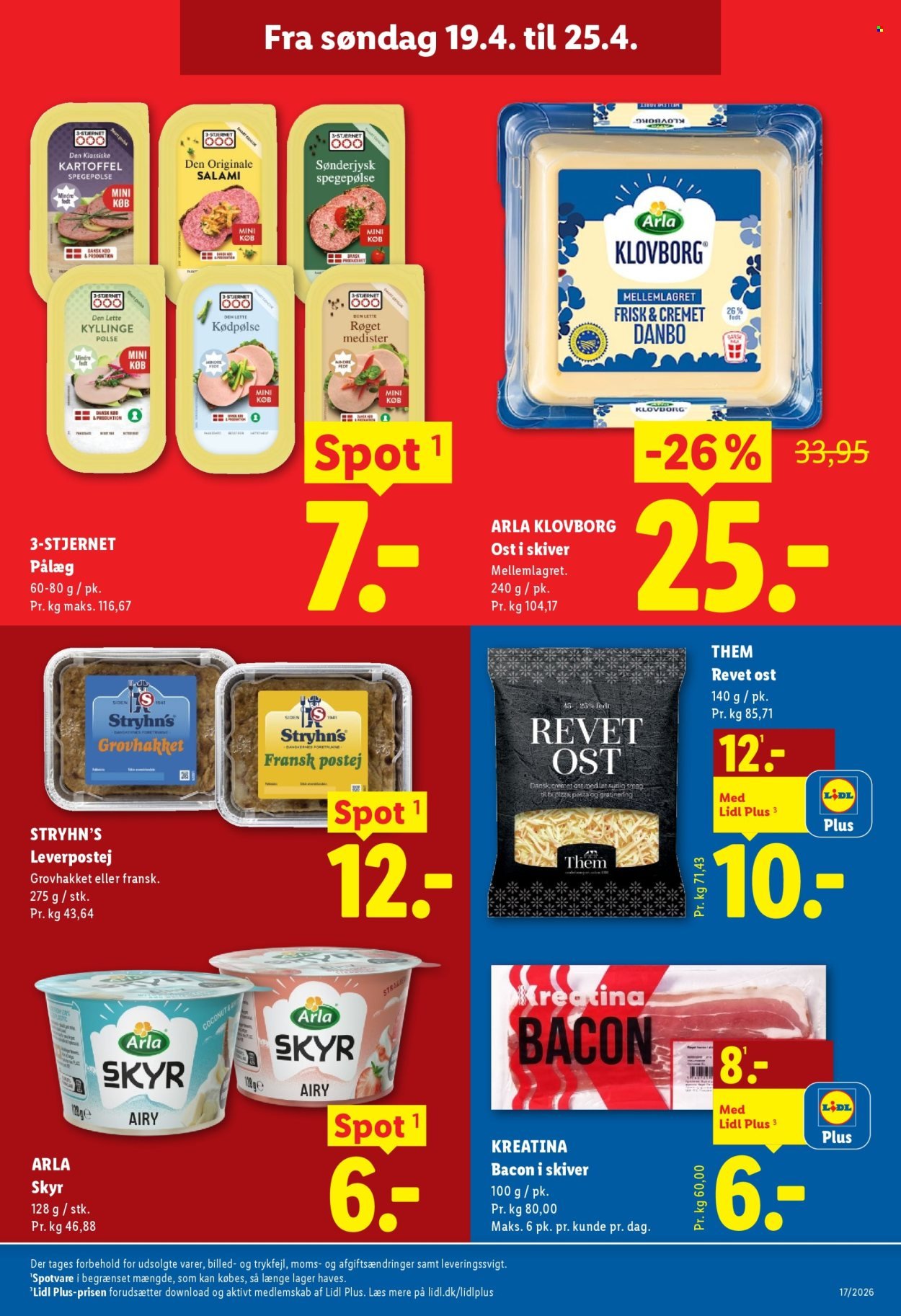 LIDL tilbudsavis - Fra søndag den 19. april 2026 (2026-04-19 - 2026-04-25)
