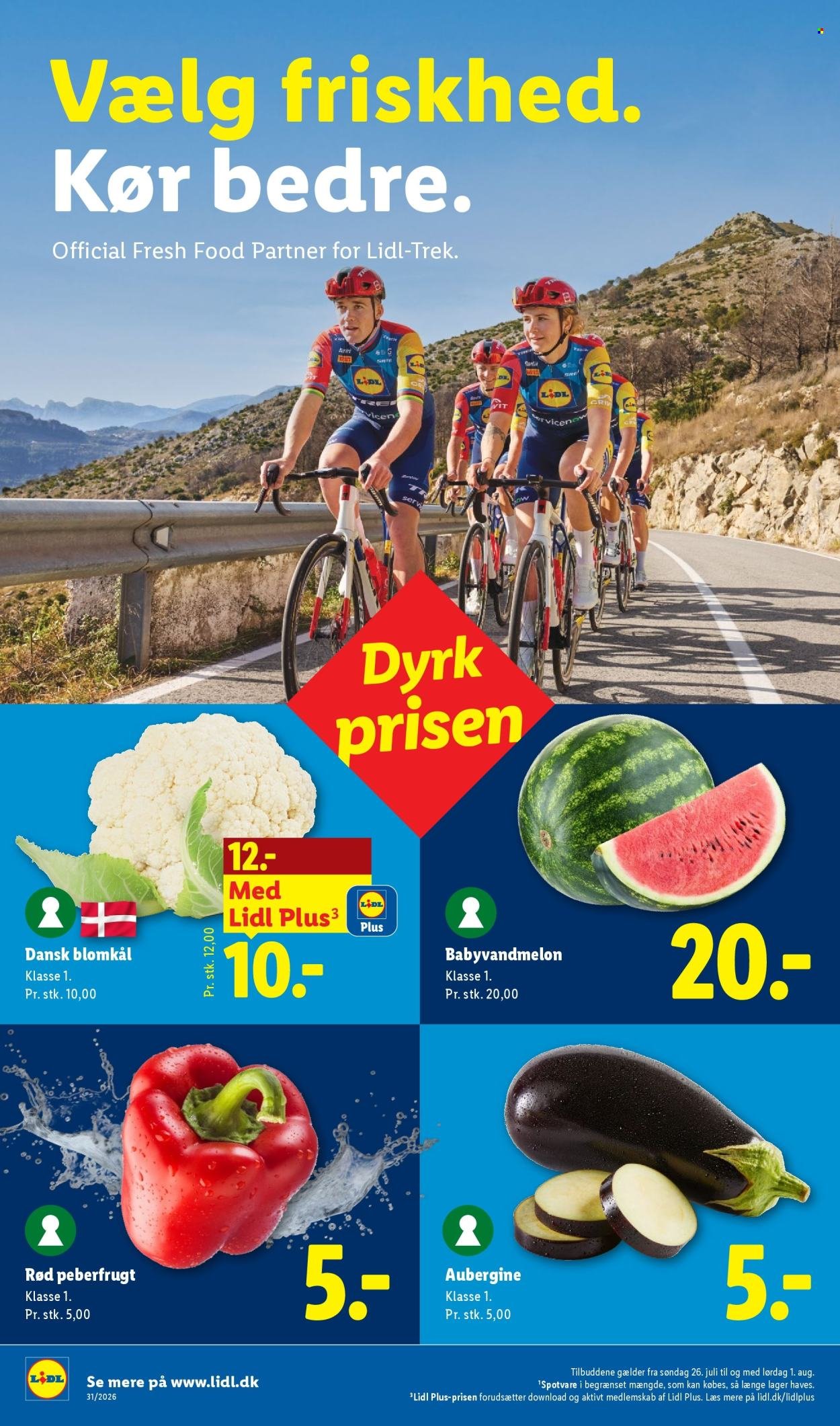 LIDL tilbudsavis - Fra søndag den 26. juli 2026