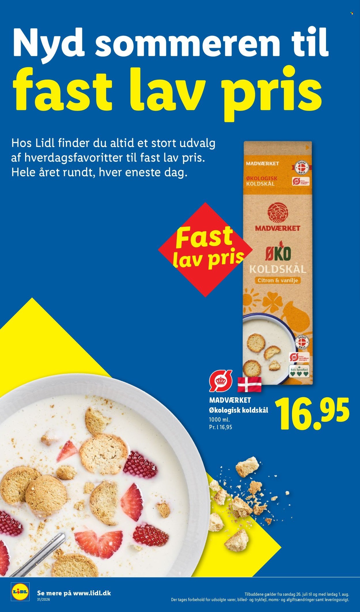 LIDL tilbudsavis - Fra søndag den 26. juli 2026