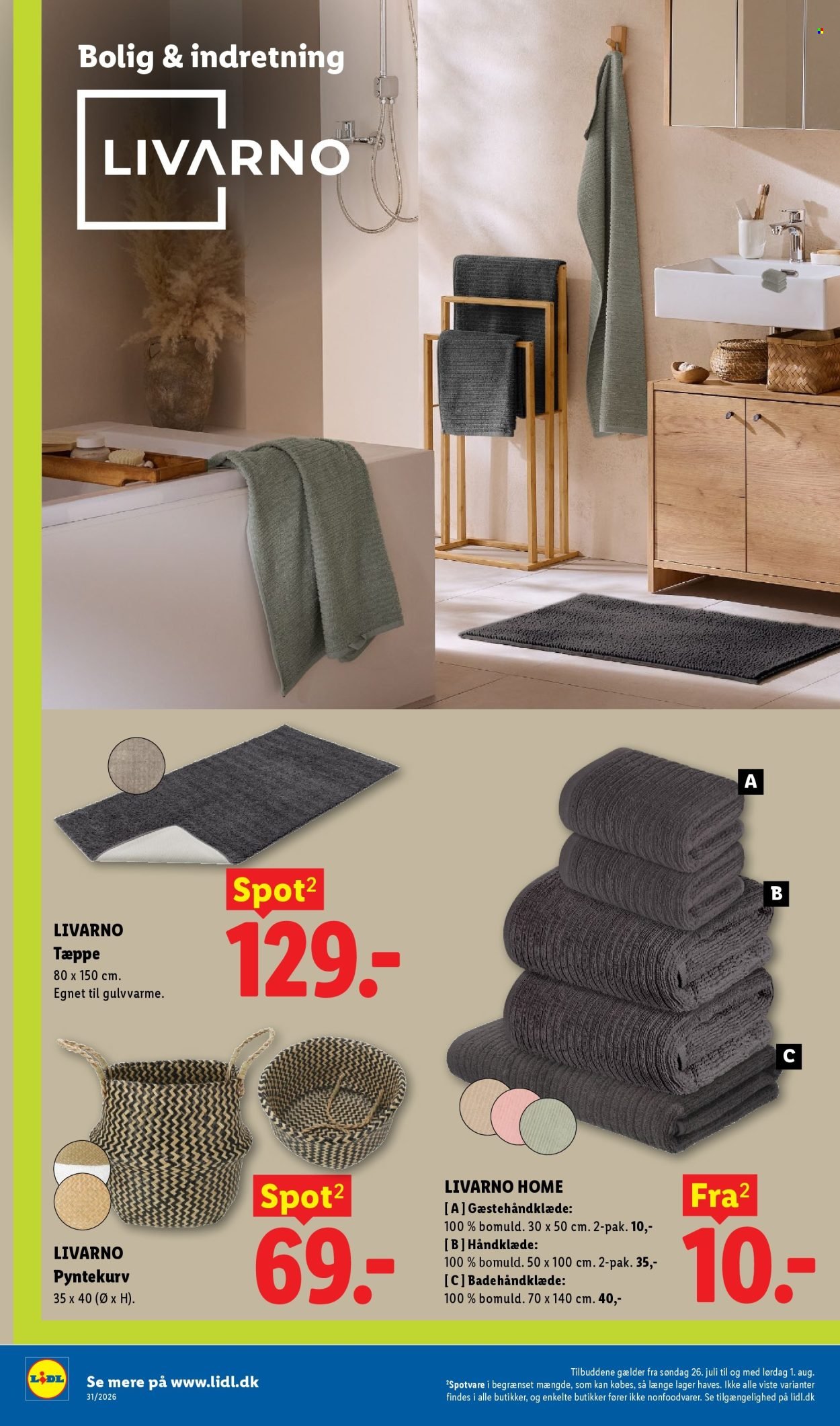 LIDL tilbudsavis - Fra søndag den 26. juli 2026