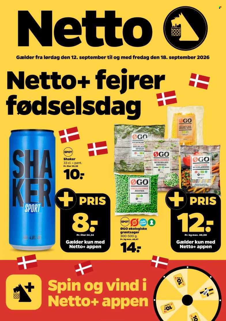 NETTO tilbudsavis - Fra lørdag den 12. september 2026