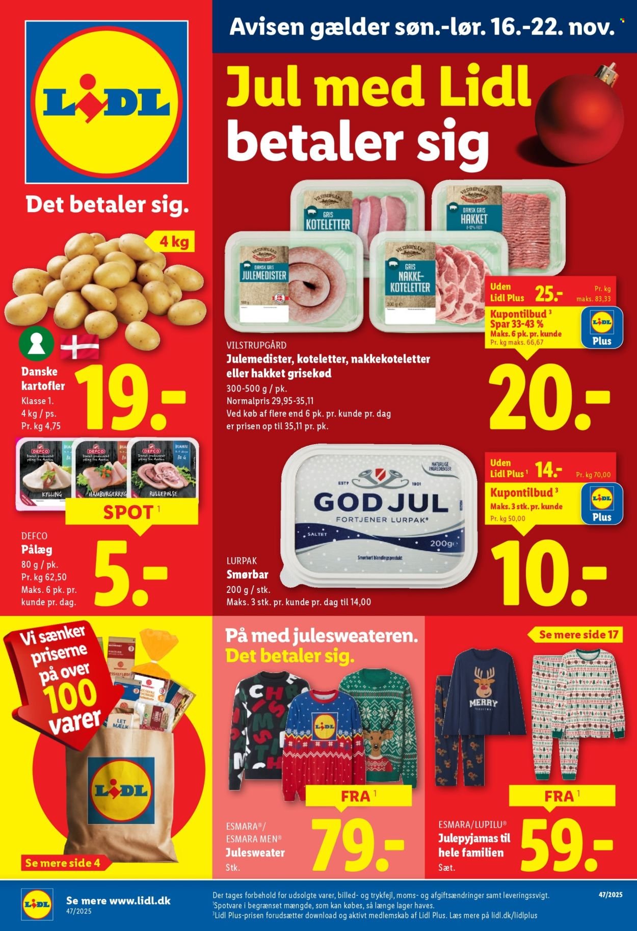LIDL tilbudsavis - Fra søndag den 16. november 2025