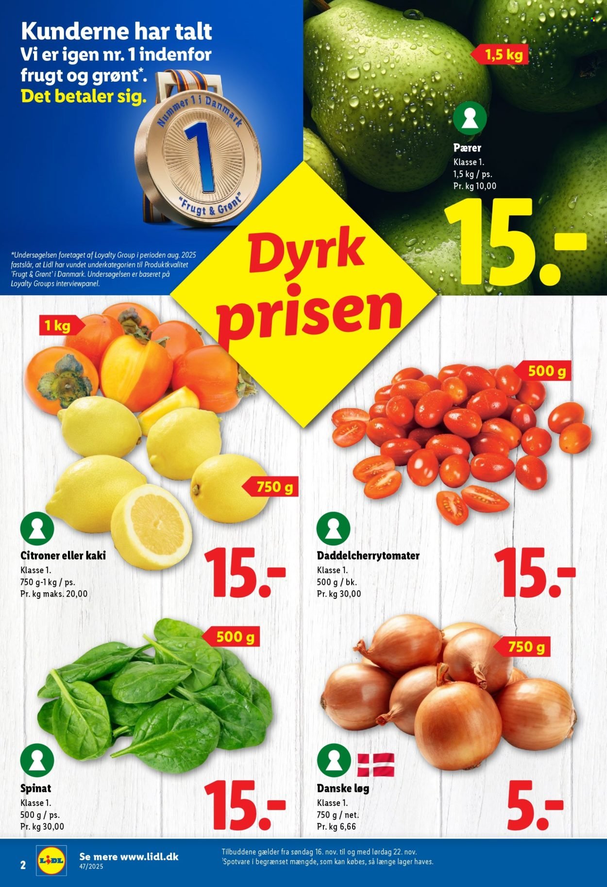 LIDL tilbudsavis - Fra søndag den 16. november 2025