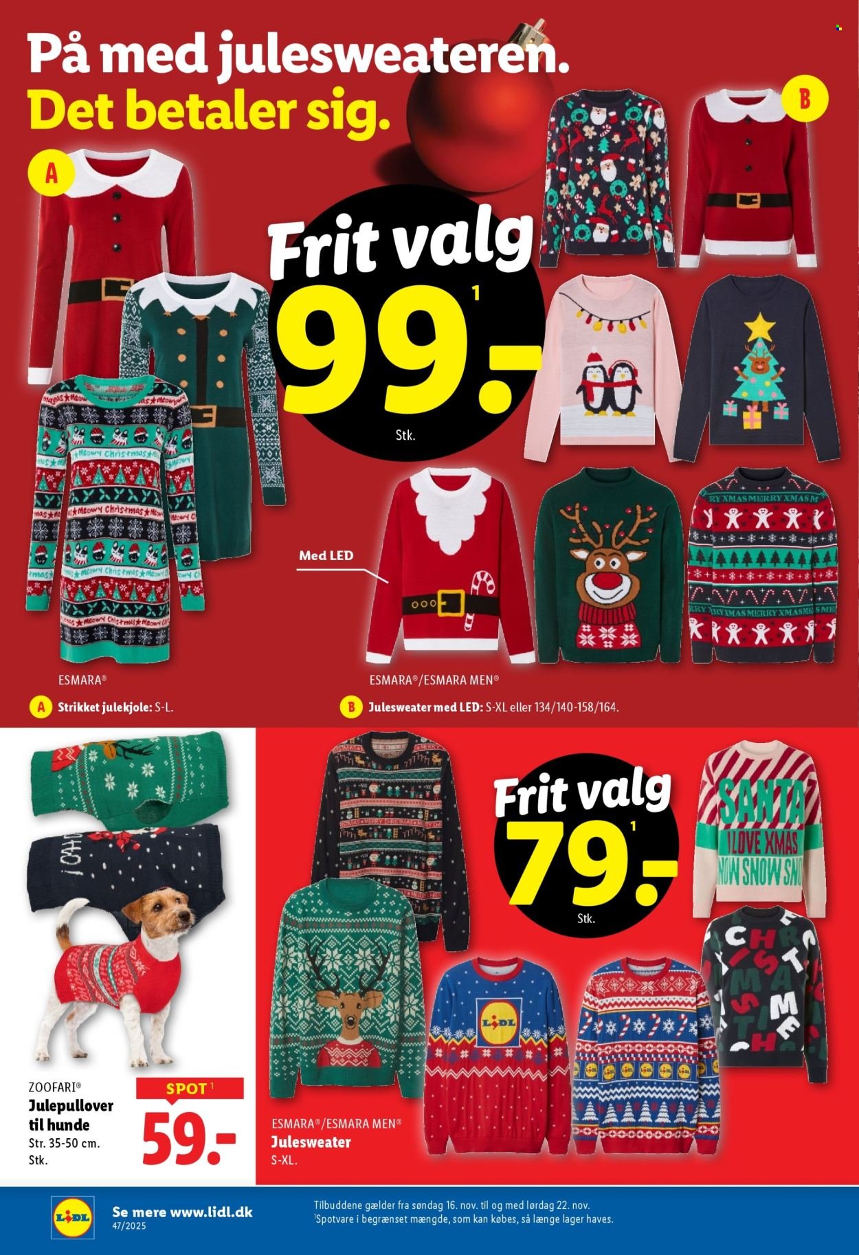 LIDL tilbudsavis - Fra søndag den 16. november 2025