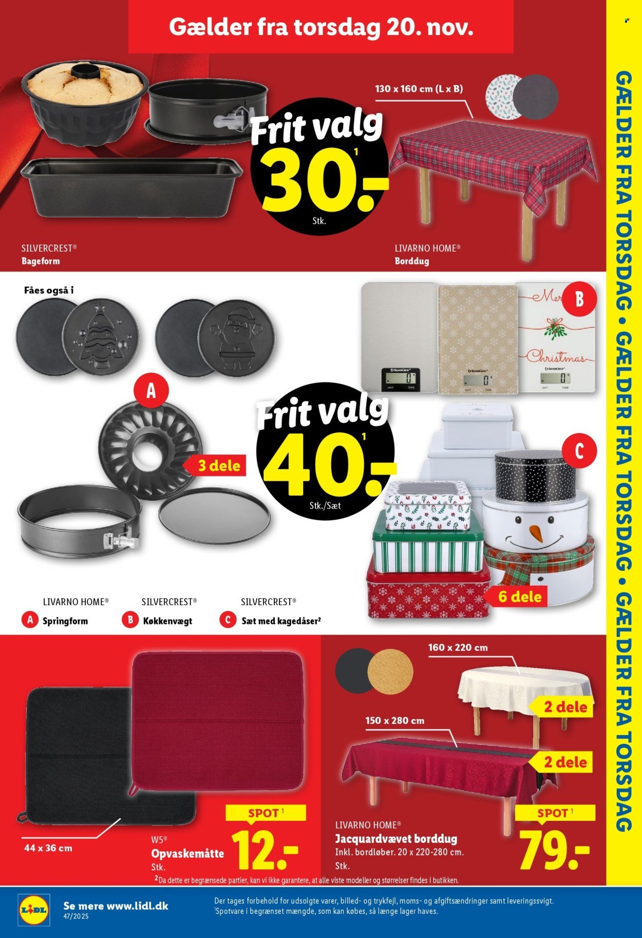 LIDL tilbudsavis - Fra søndag den 16. november 2025