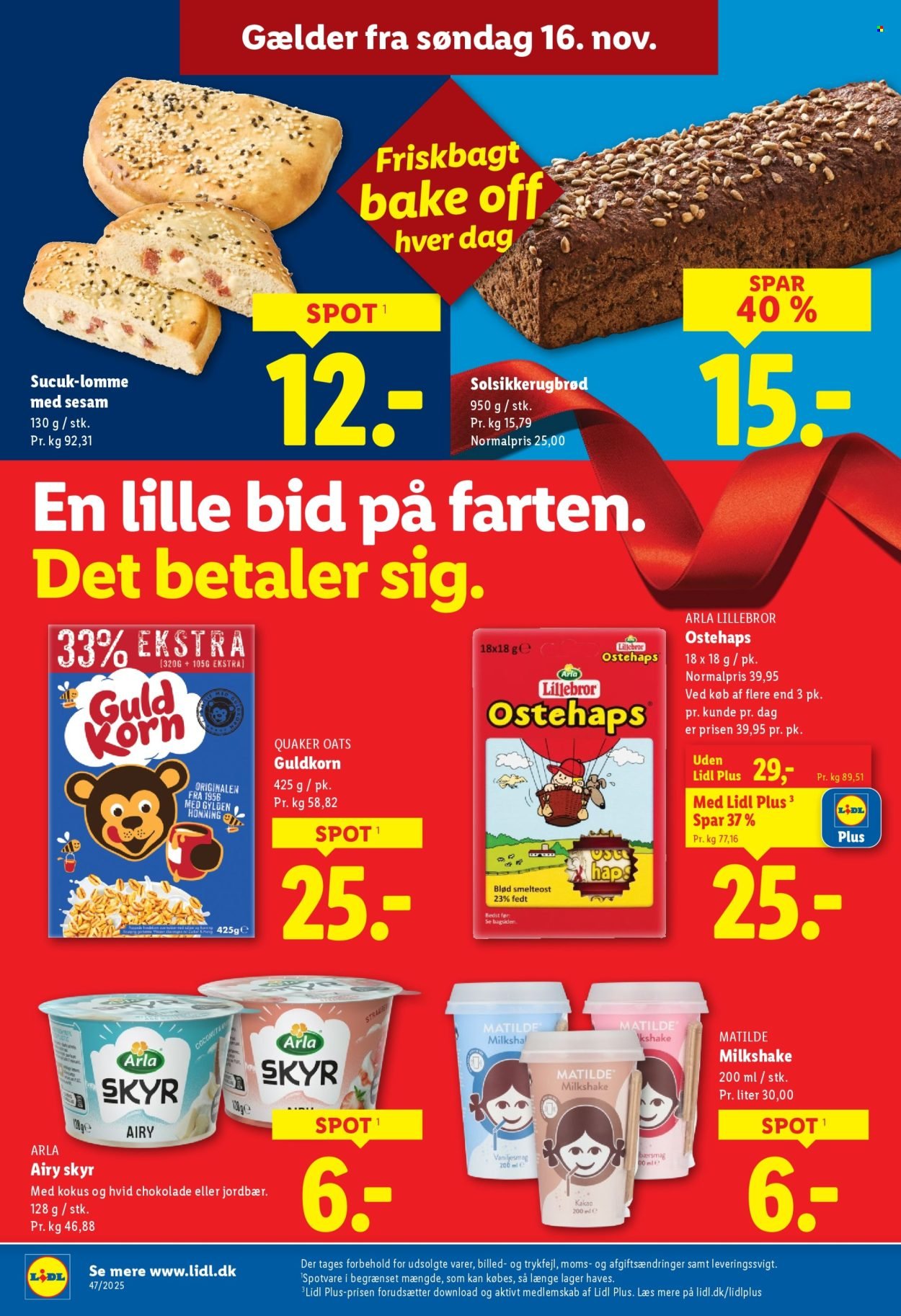 LIDL tilbudsavis - Fra søndag den 16. november 2025