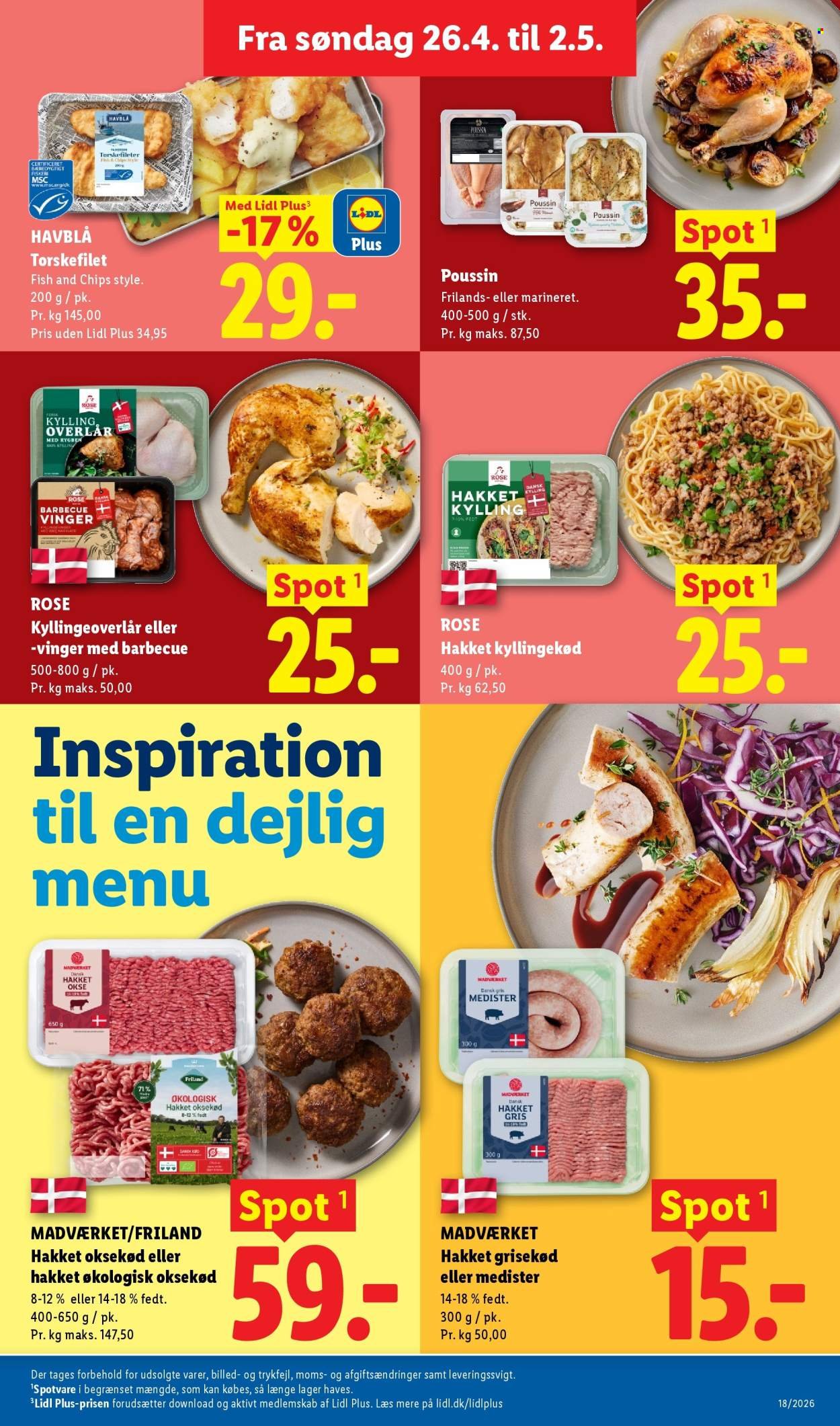 LIDL tilbudsavis - Fra søndag den 26. april 2026 (2026-04-26 - 2026-05-02)