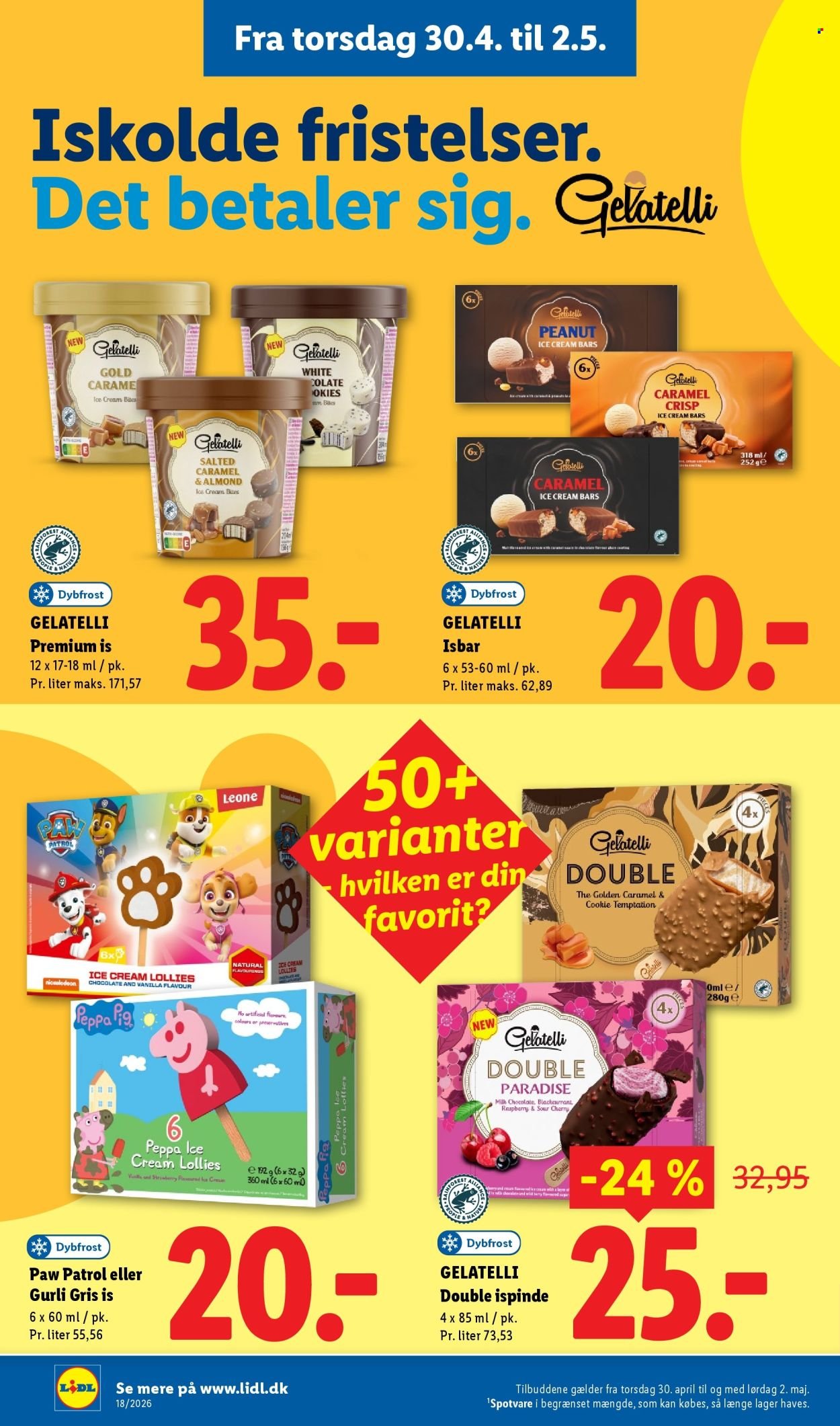 LIDL tilbudsavis - Fra søndag den 26. april 2026 (2026-04-26 - 2026-05-02)