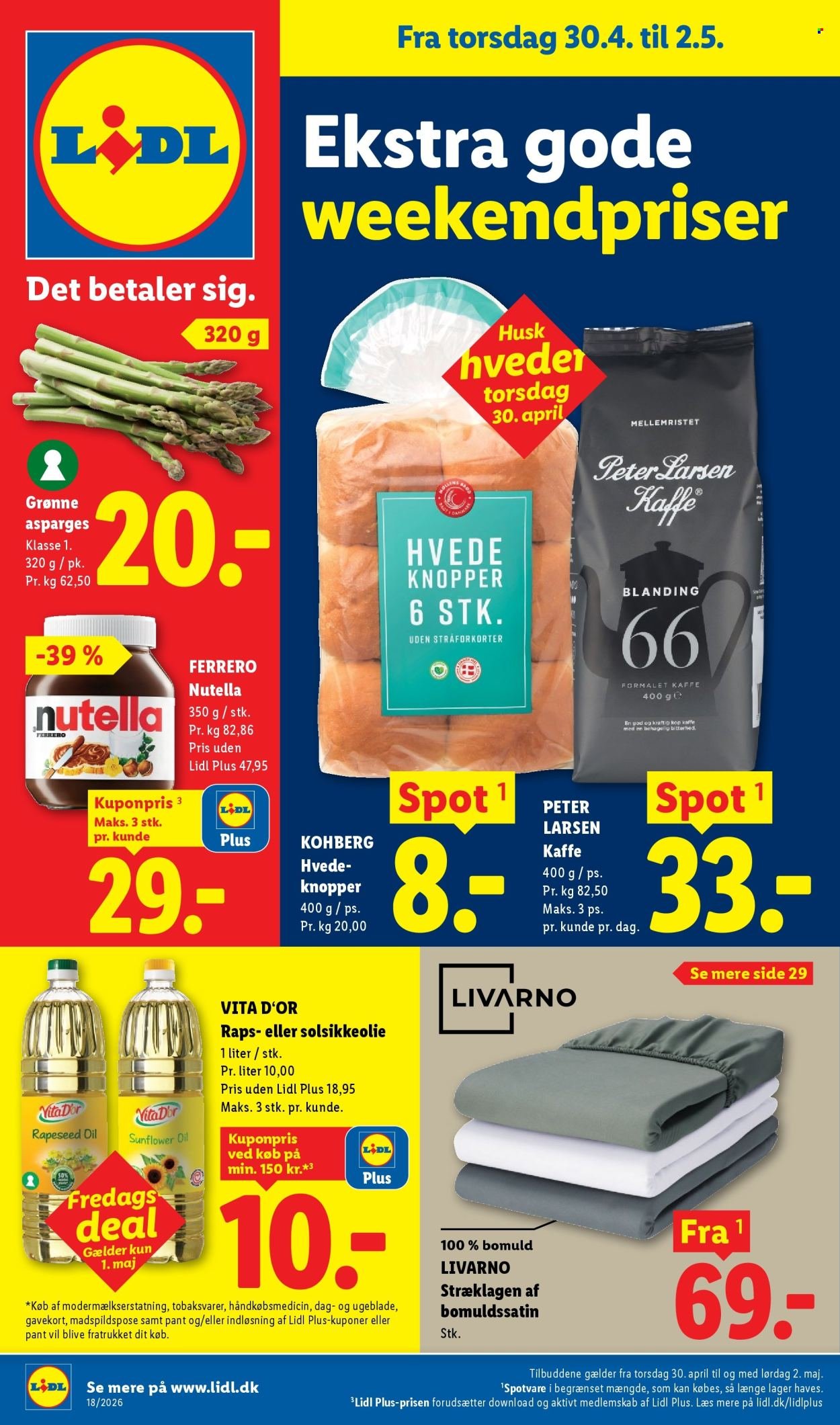 LIDL tilbudsavis - Fra søndag den 26. april 2026 (2026-04-26 - 2026-05-02)