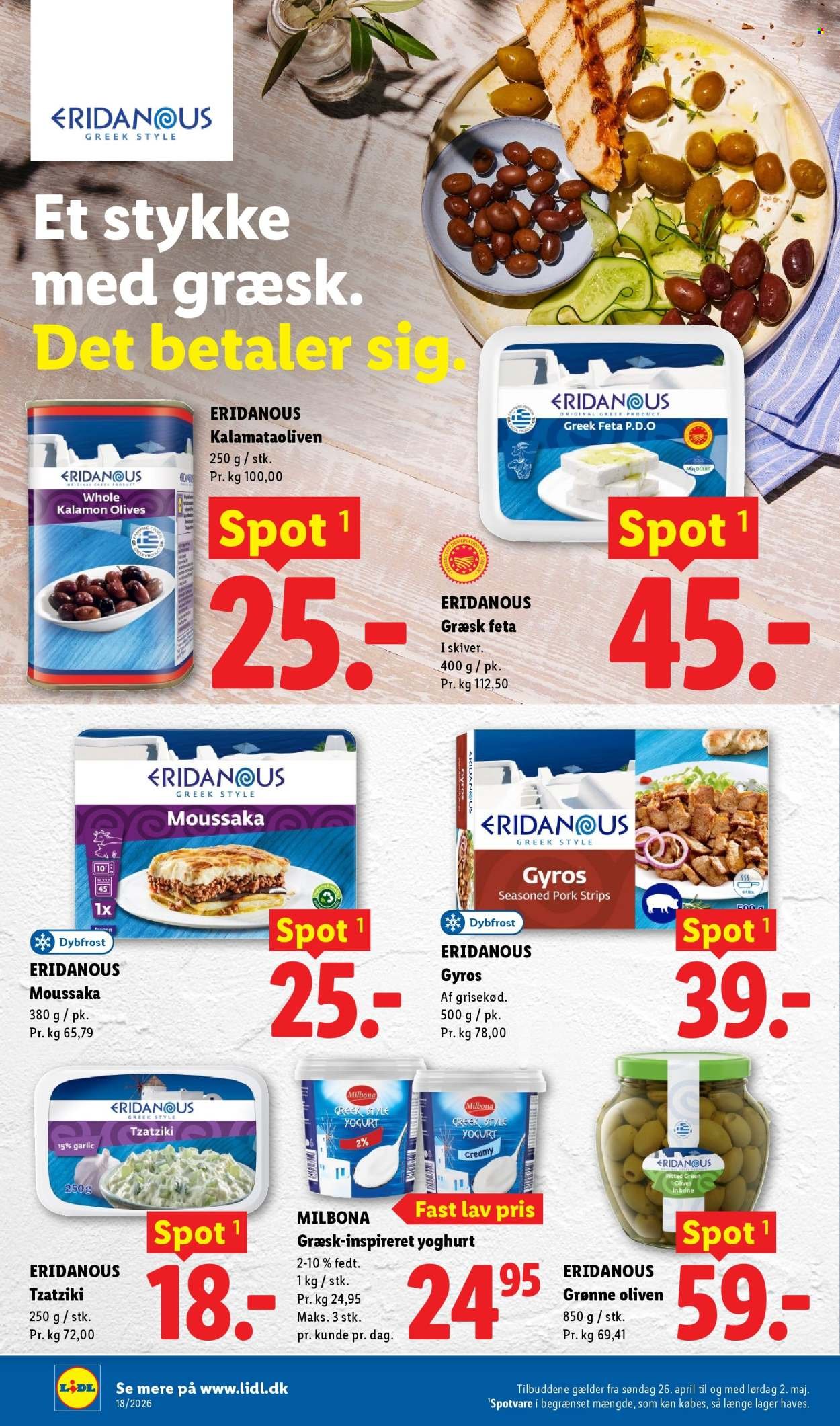 LIDL tilbudsavis - Fra søndag den 26. april 2026 (2026-04-26 - 2026-05-02)