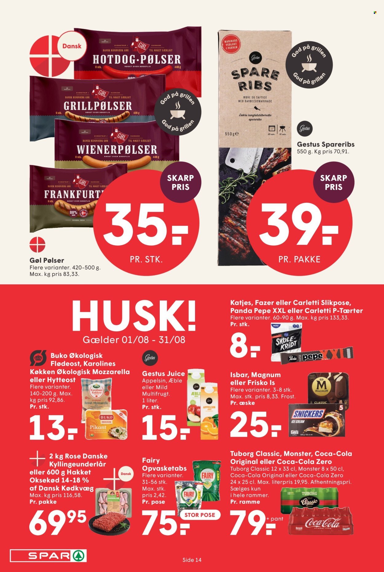 SPAR tilbudsavis - Fra fredag den 14. august 2026