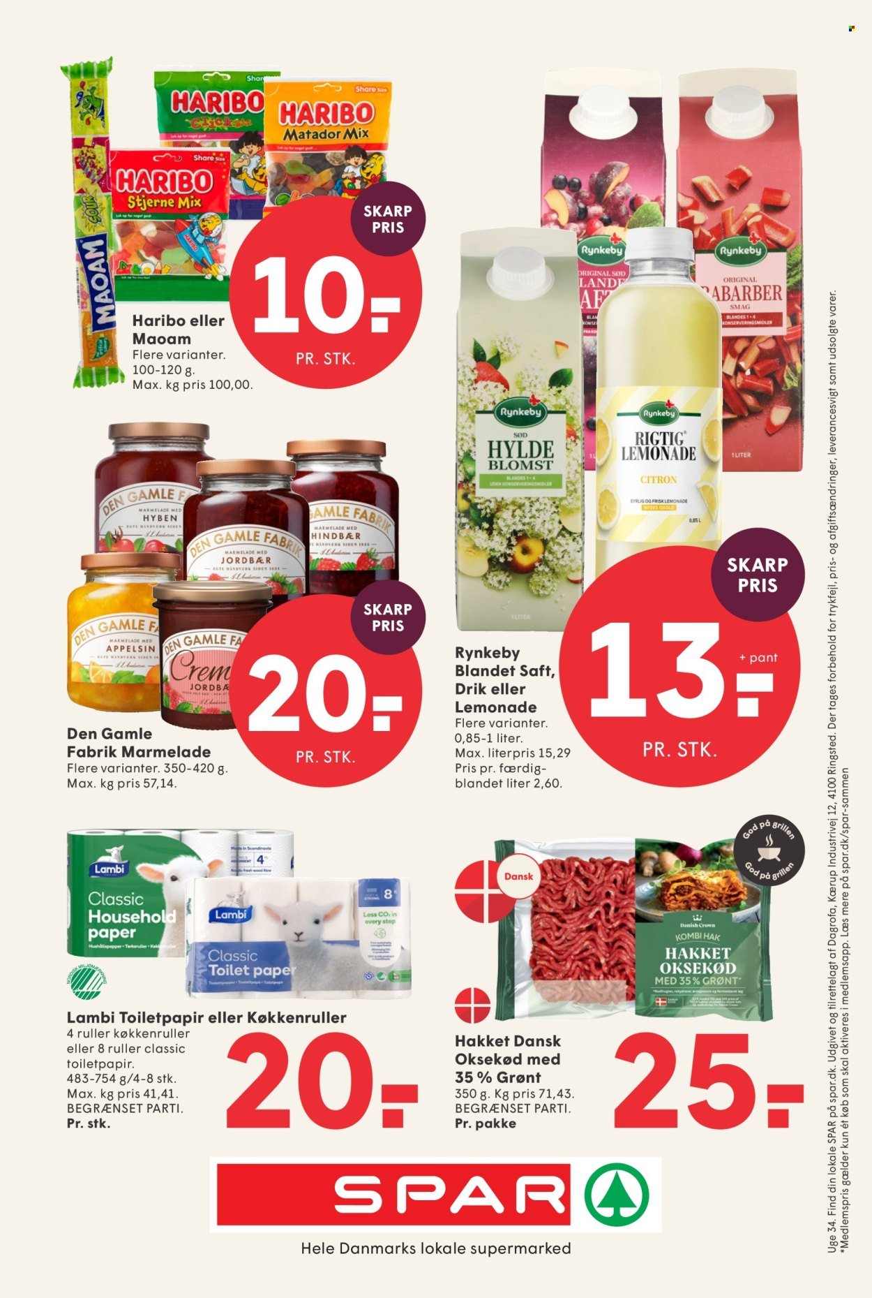 SPAR tilbudsavis - Fra fredag den 14. august 2026