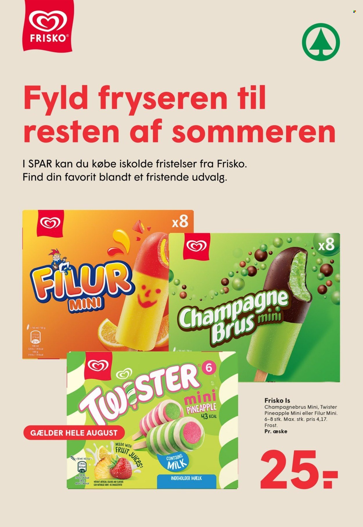 SPAR tilbudsavis - Fra fredag den 14. august 2026