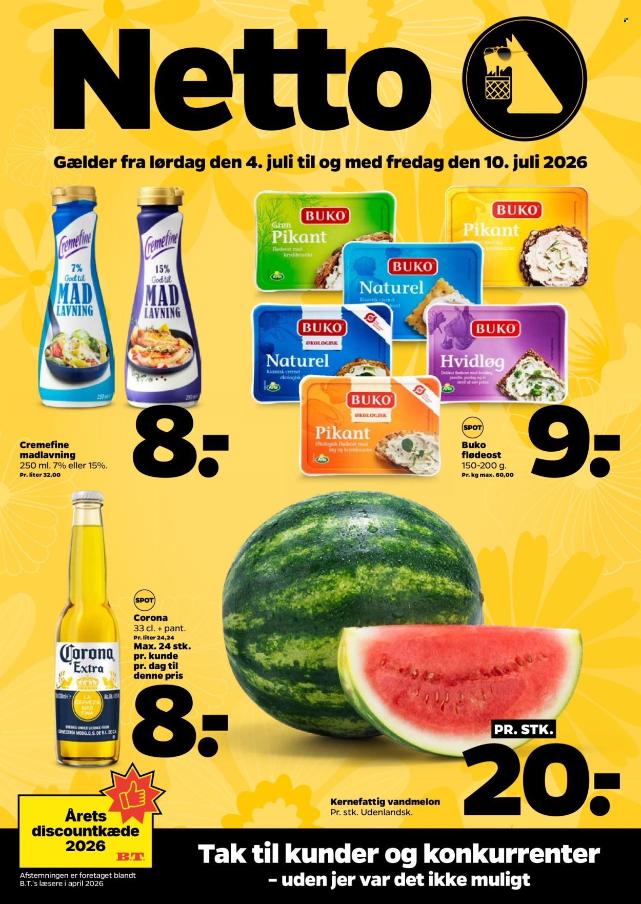 NETTO tilbudsavis - Fra lørdag den 4. juli 2026