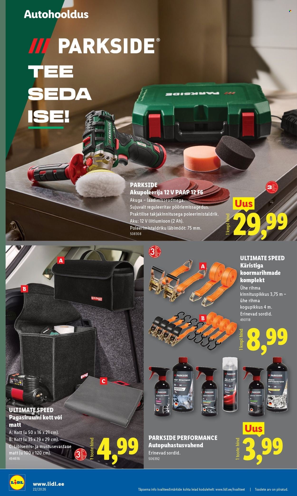 LIDL kliendileht - Tööstuskaupade pakkumised