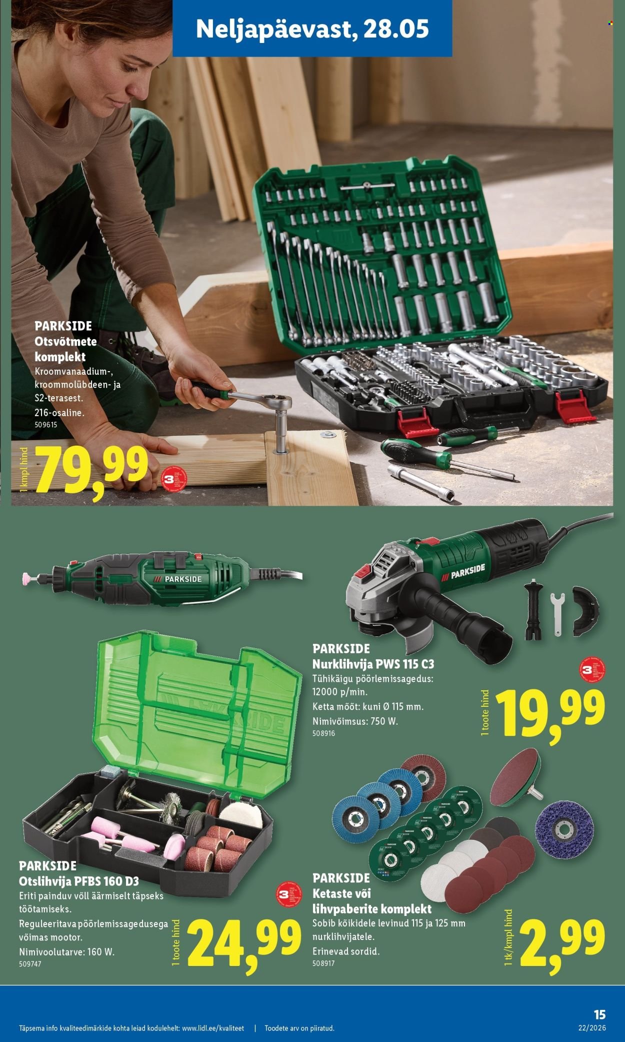 LIDL kliendileht - Tööstuskaupade pakkumised