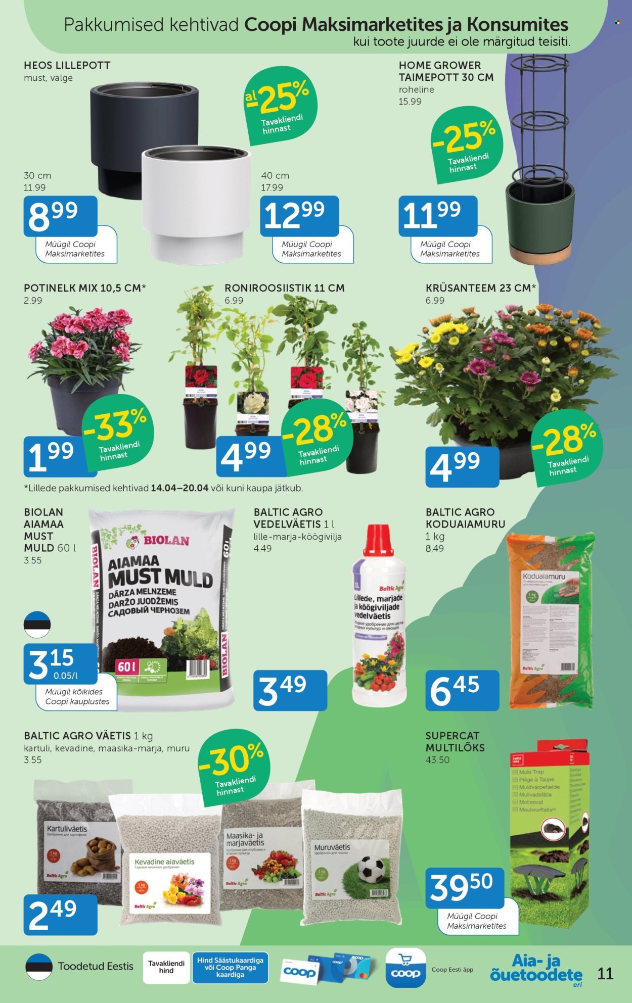 COOP kliendileht - Alates 14.04.2026