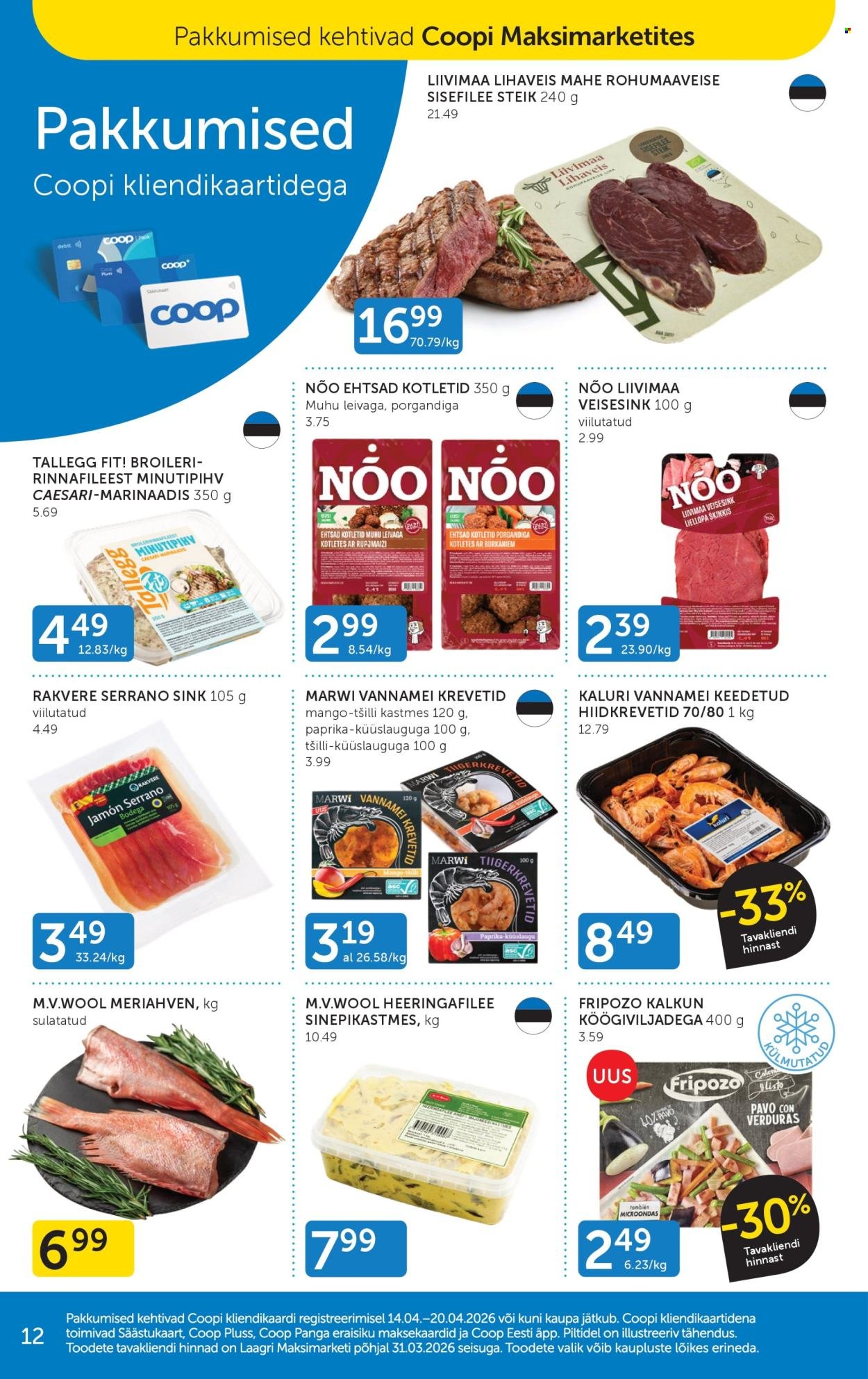 COOP kliendileht - Alates 14.04.2026