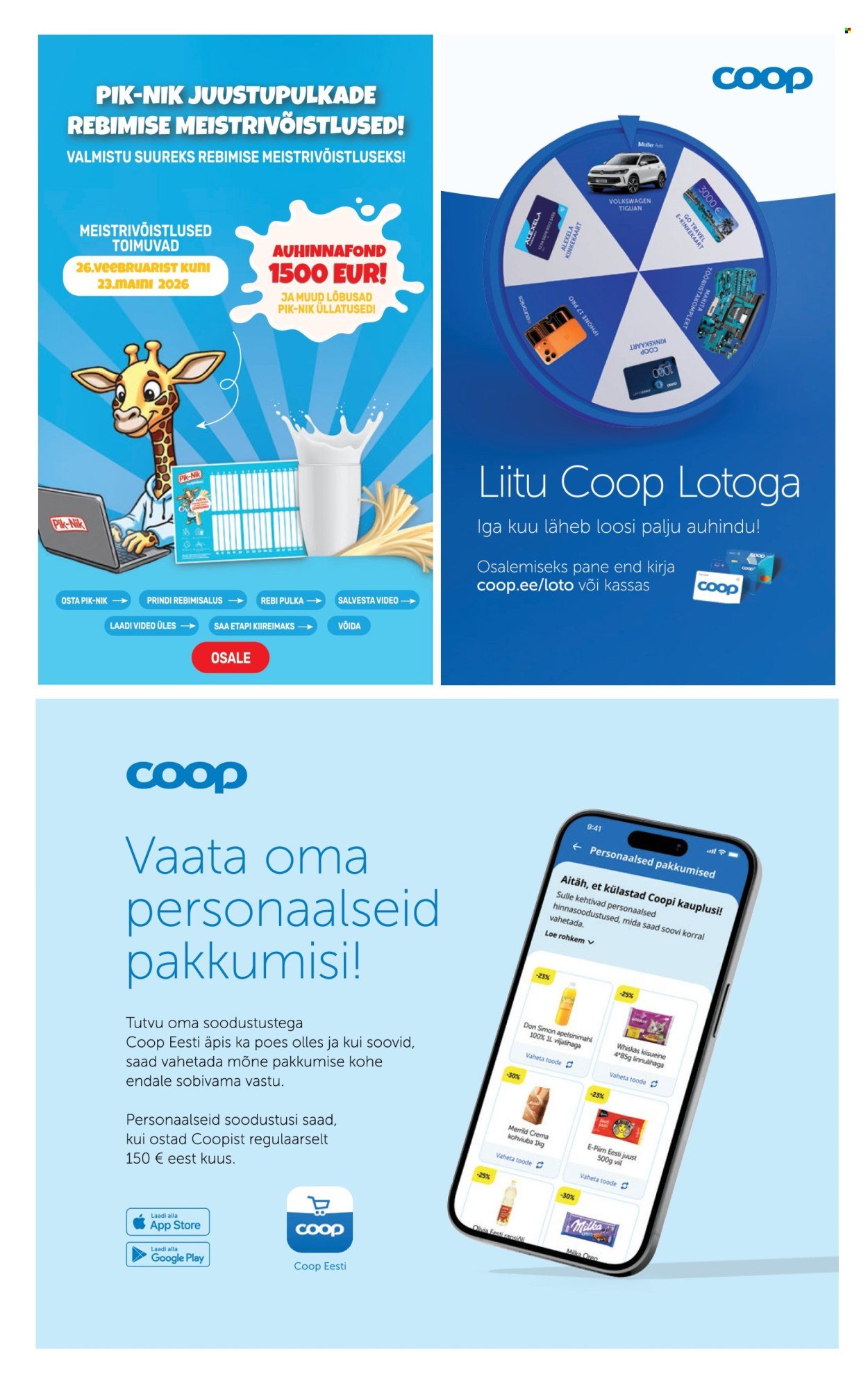 COOP kliendileht - Alates 14.04.2026