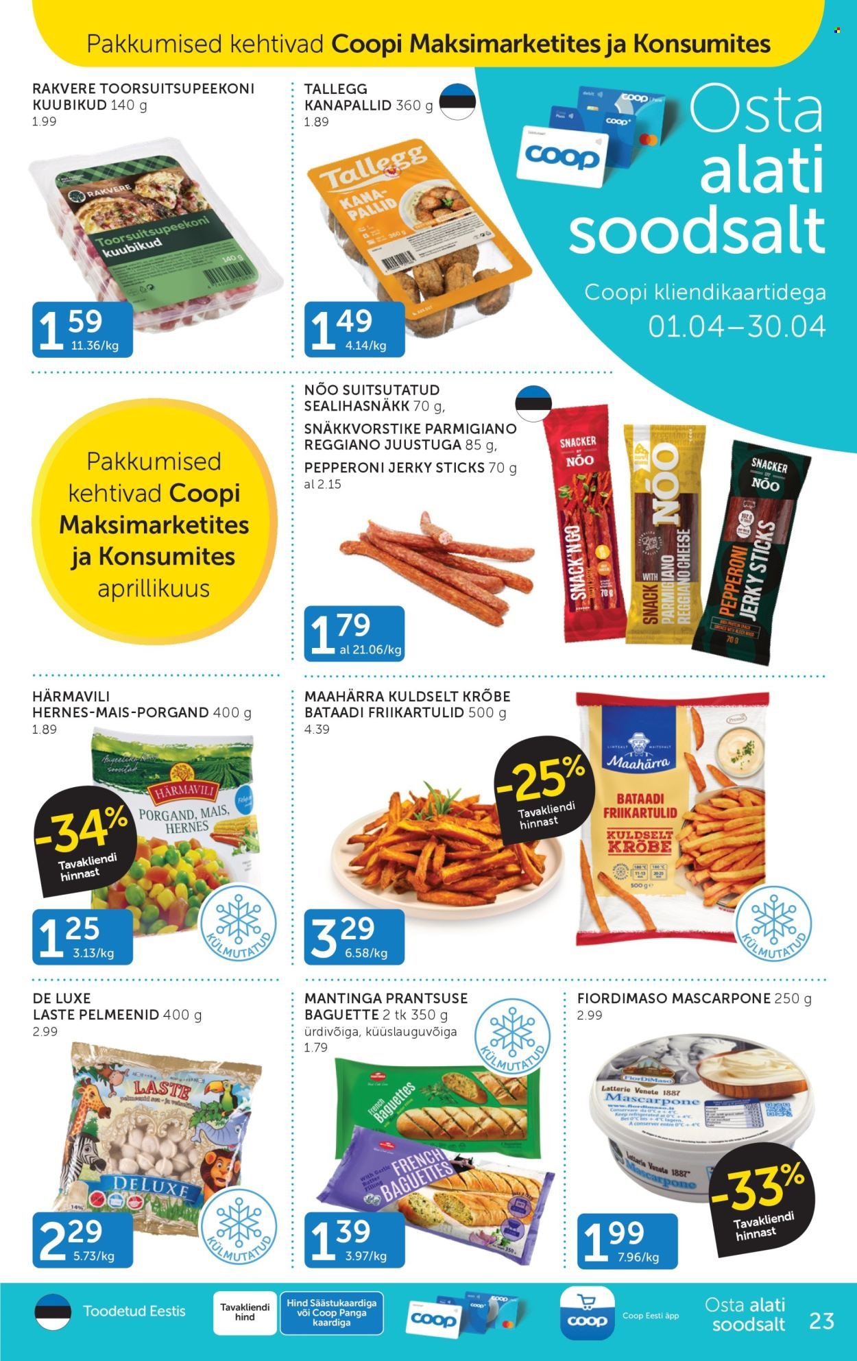 COOP kliendileht - Alates 14.04.2026