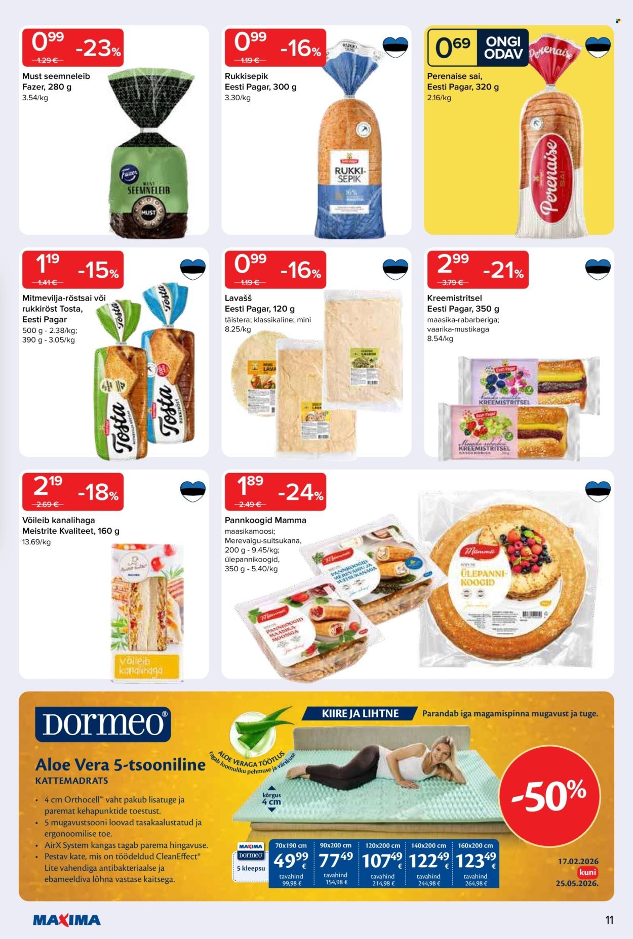 MAXIMA kliendileht - Maxima kliendileht