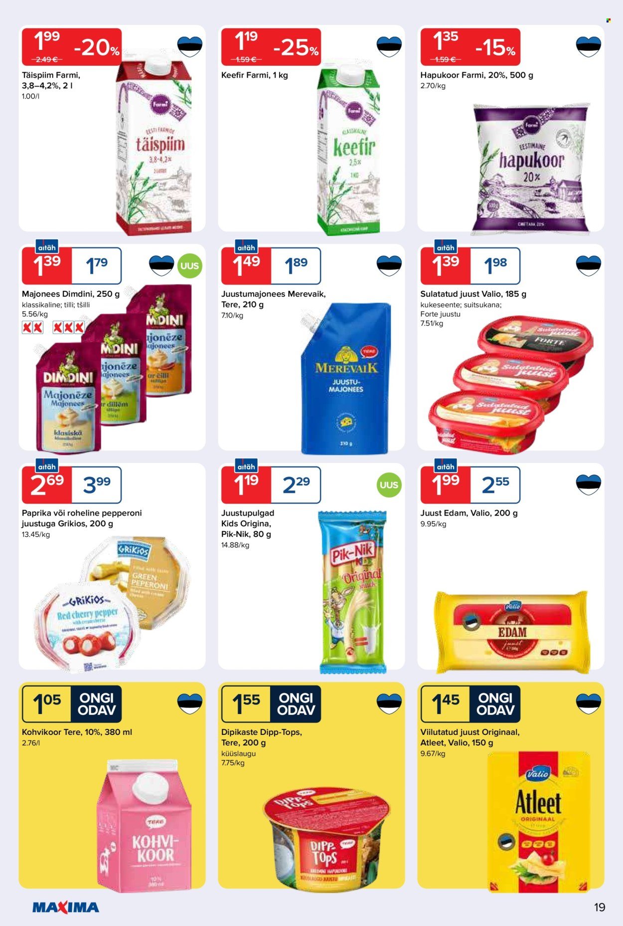 MAXIMA kliendileht - Maxima kliendileht