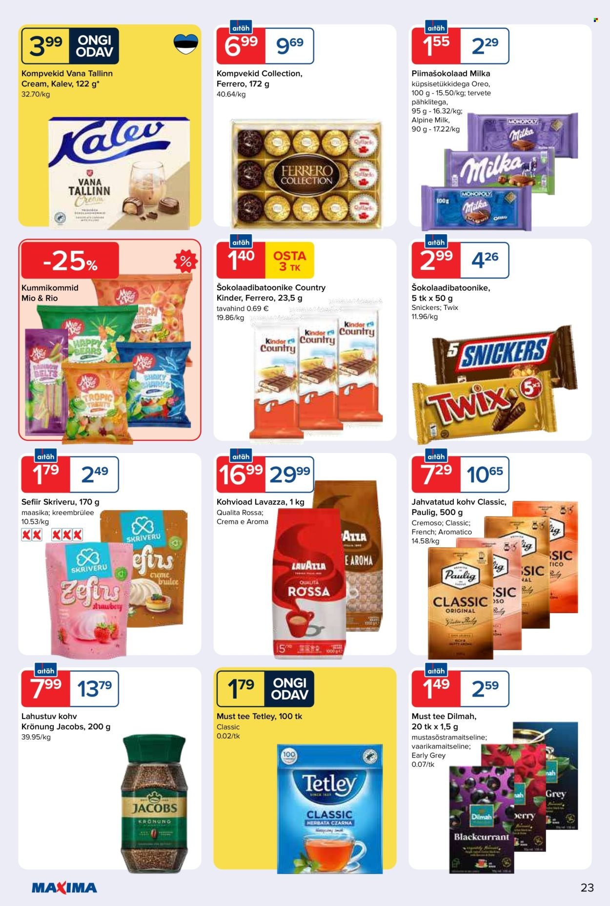 MAXIMA kliendileht - Maxima kliendileht