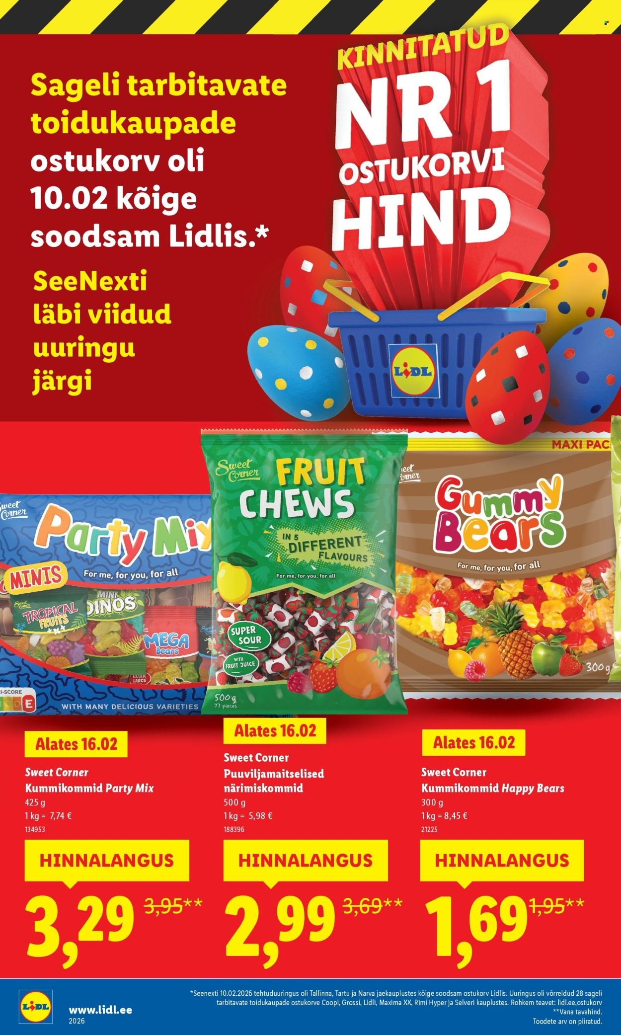 LIDL kliendileht - Suur hinnalangus Alates