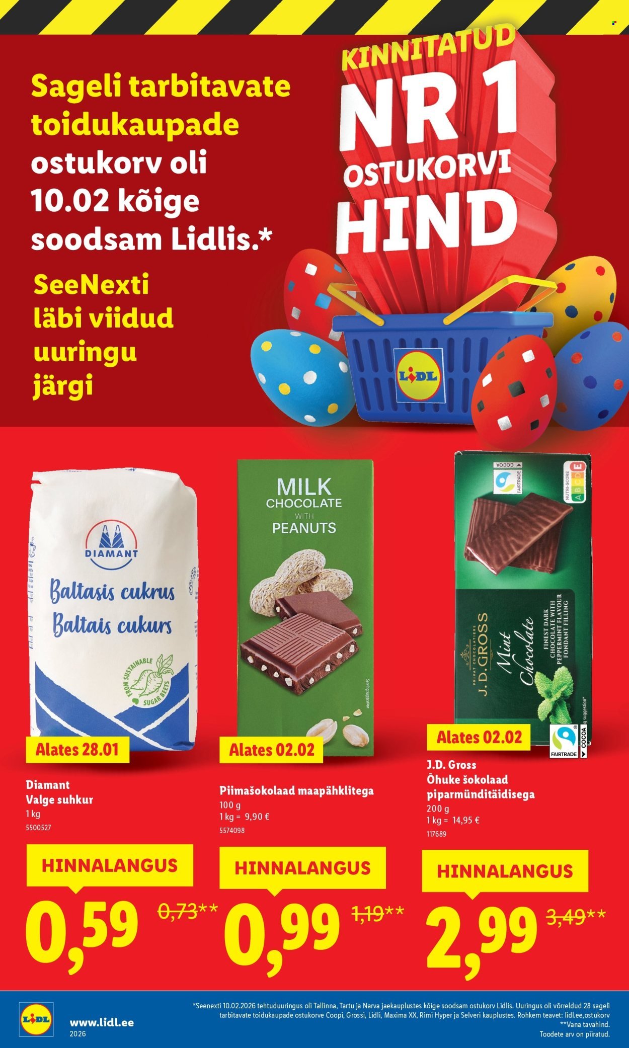 LIDL kliendileht - Suur hinnalangus Alates