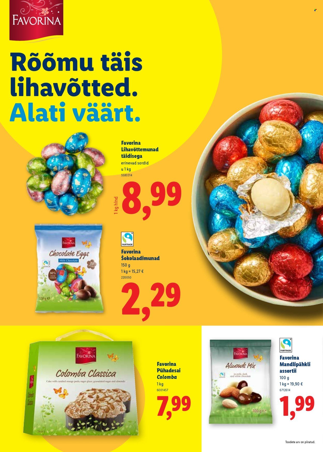 LIDL kliendileht - Rõõmu täis lihavõtted