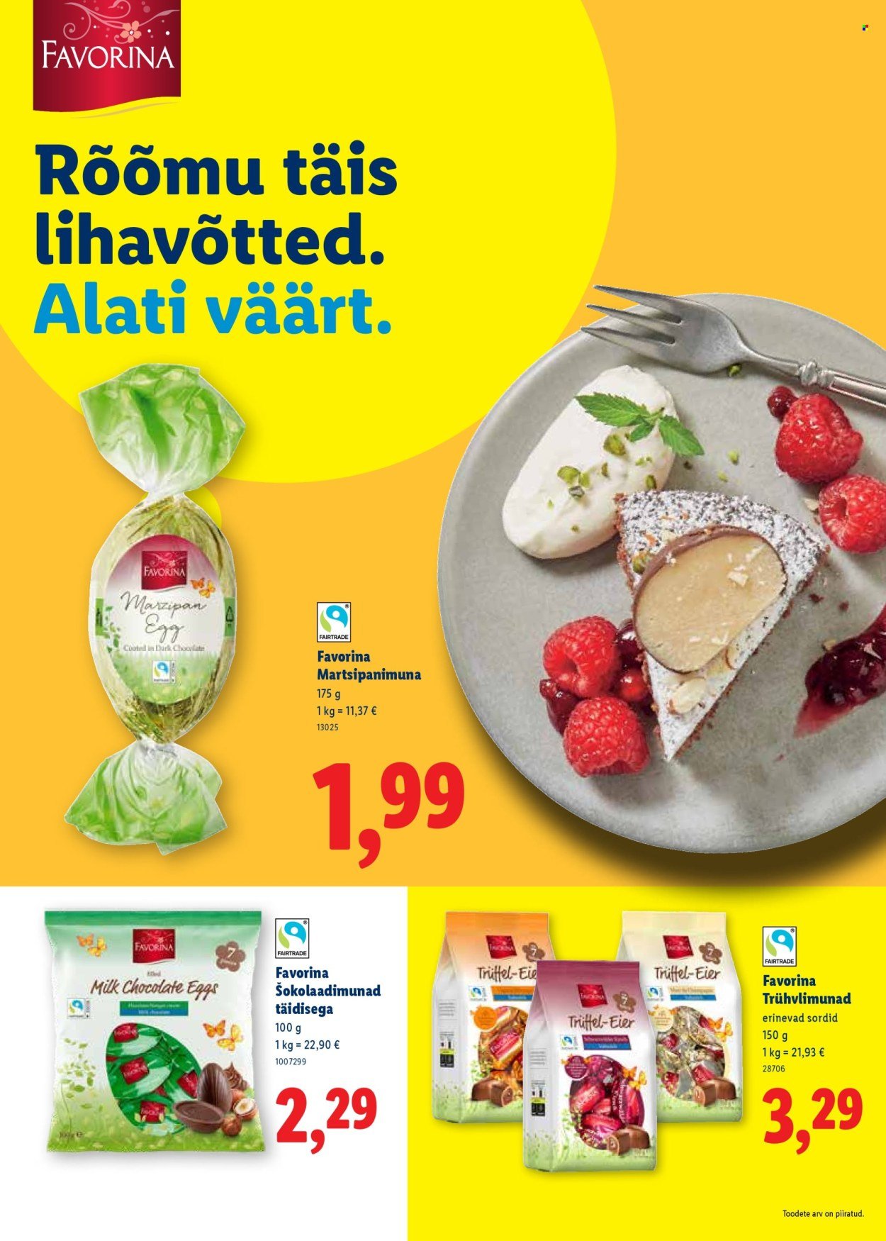 LIDL kliendileht - Rõõmu täis lihavõtted