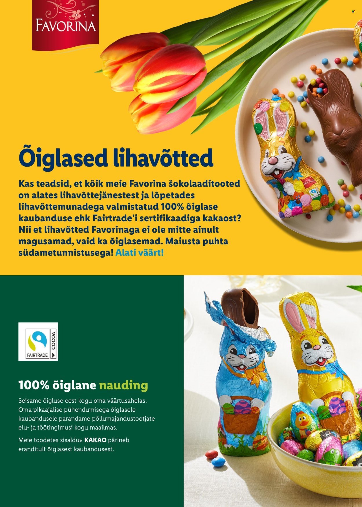 LIDL kliendileht - Rõõmu täis lihavõtted