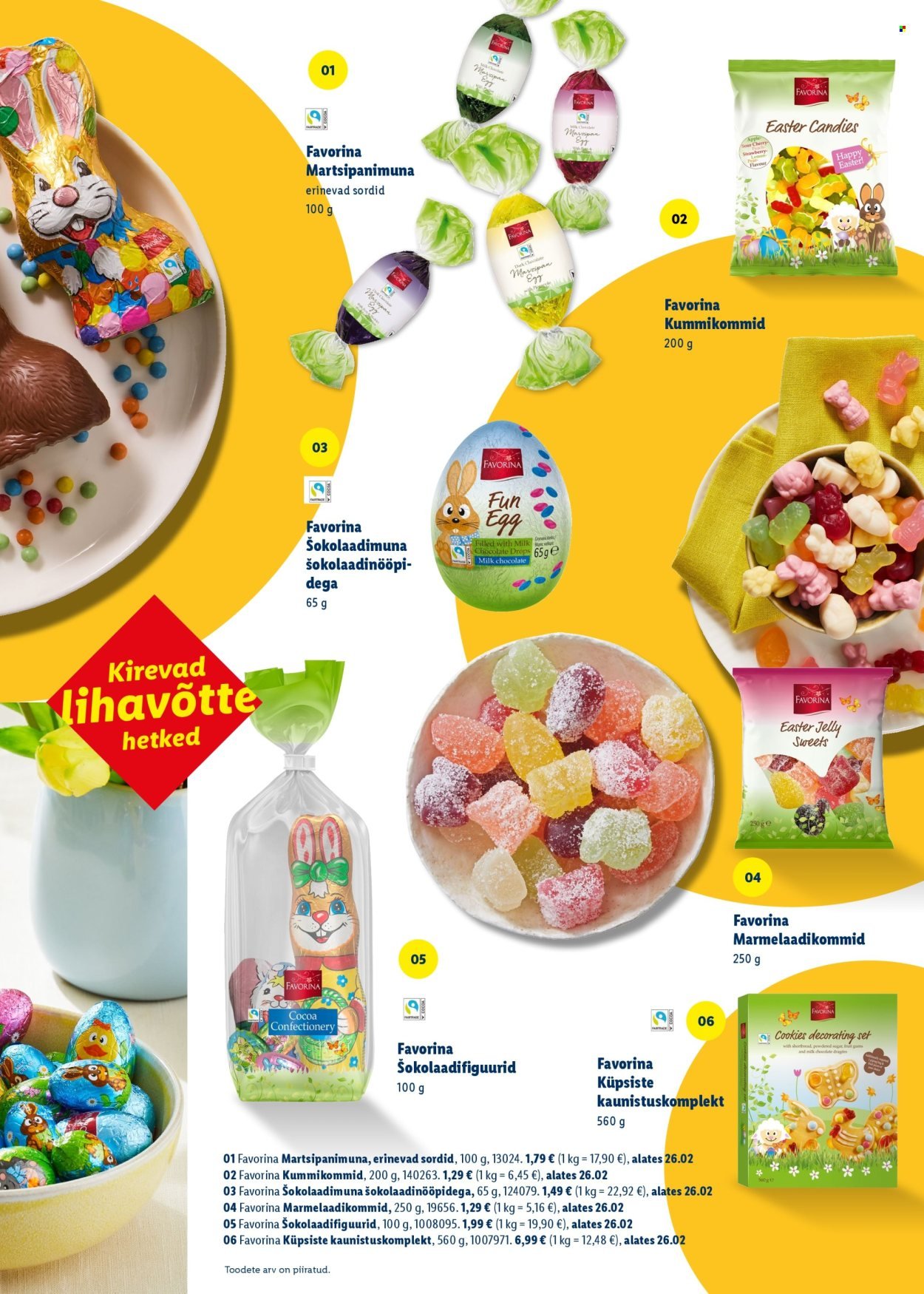 LIDL kliendileht - Rõõmu täis lihavõtted