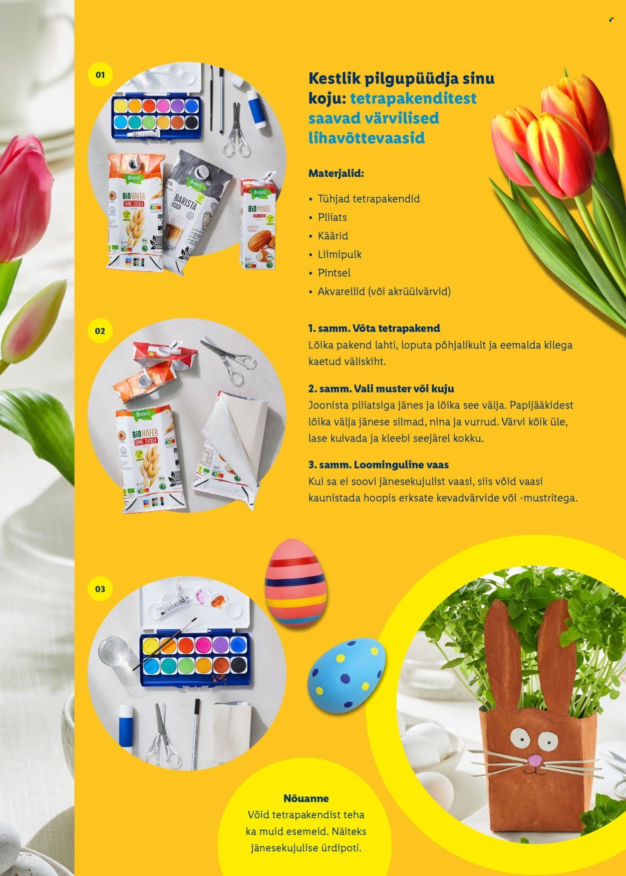 LIDL kliendileht - Rõõmu täis lihavõtted