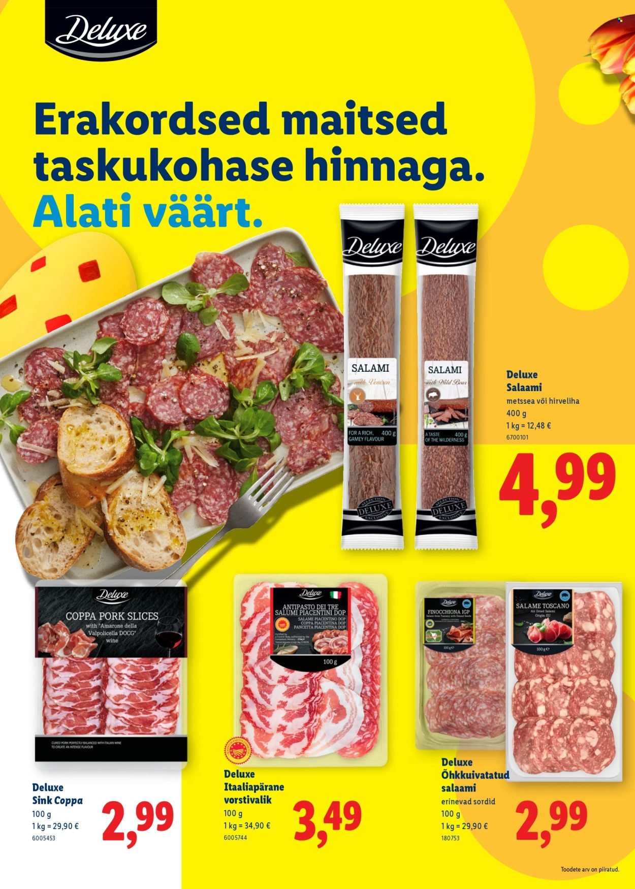 LIDL kliendileht - Rõõmu täis lihavõtted