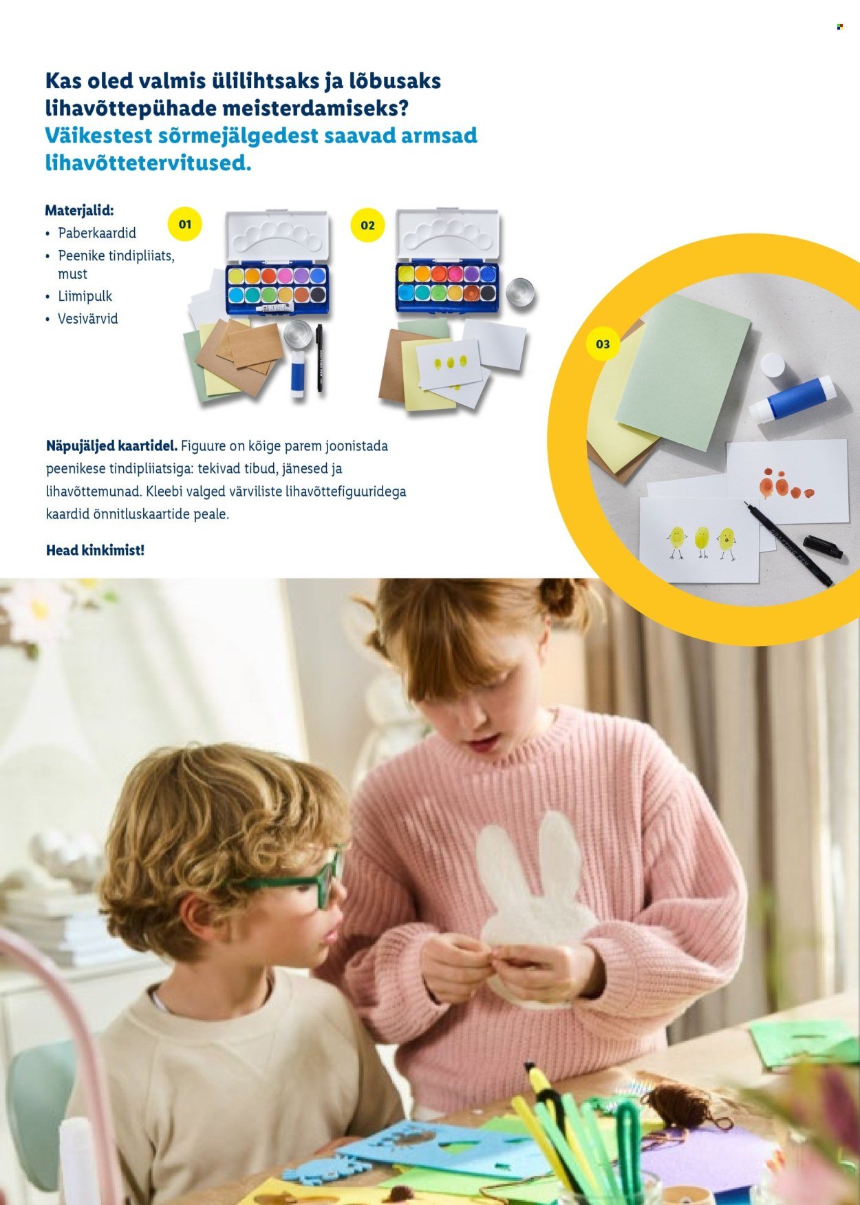 LIDL kliendileht - Rõõmu täis lihavõtted