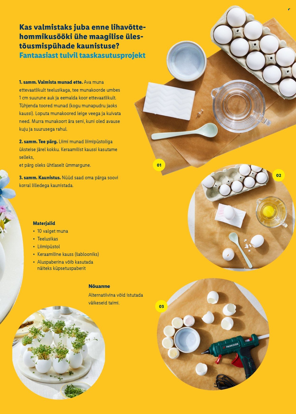 LIDL kliendileht - Rõõmu täis lihavõtted