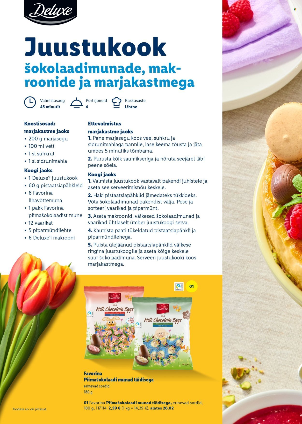 LIDL kliendileht - Rõõmu täis lihavõtted