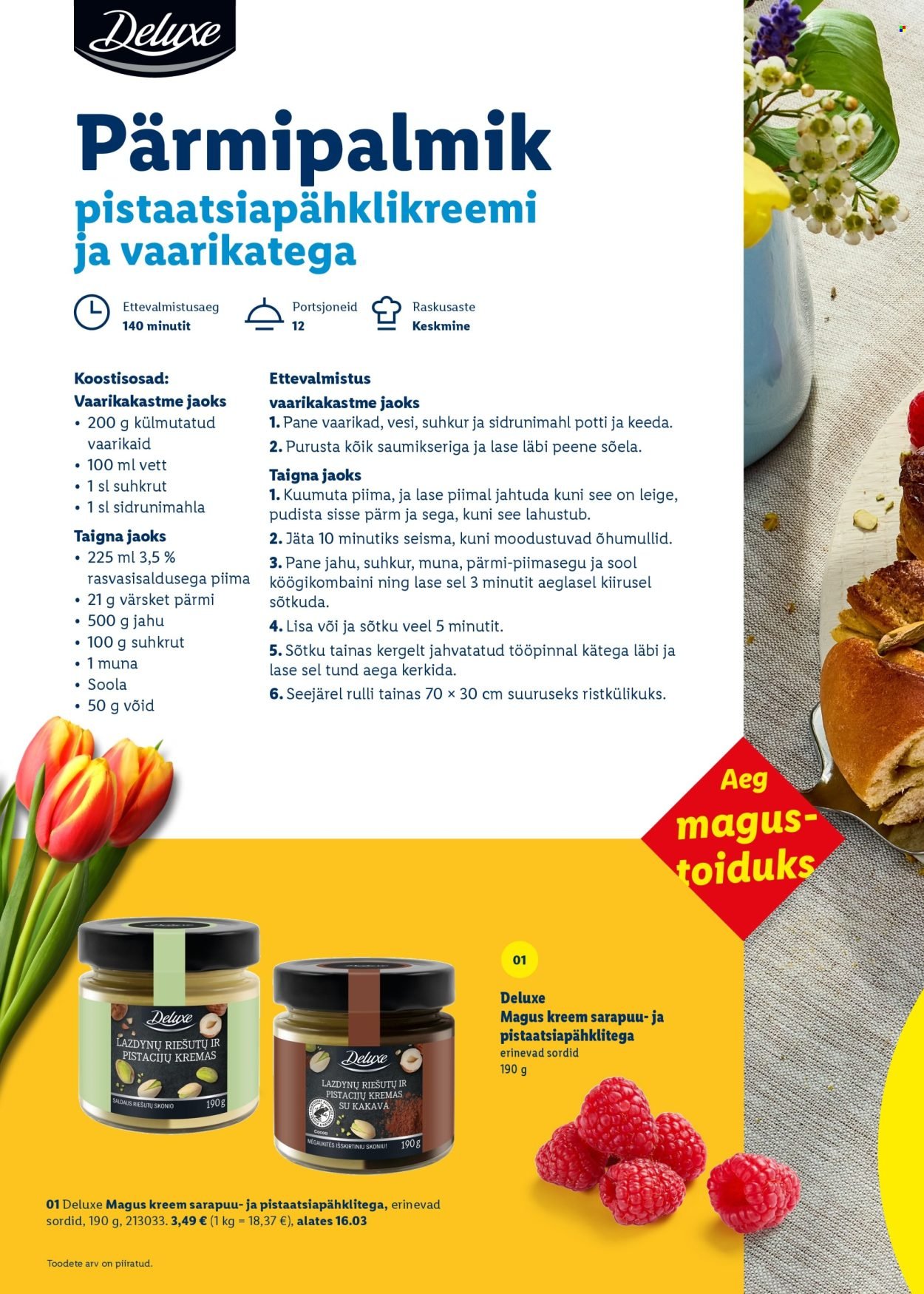 LIDL kliendileht - Rõõmu täis lihavõtted