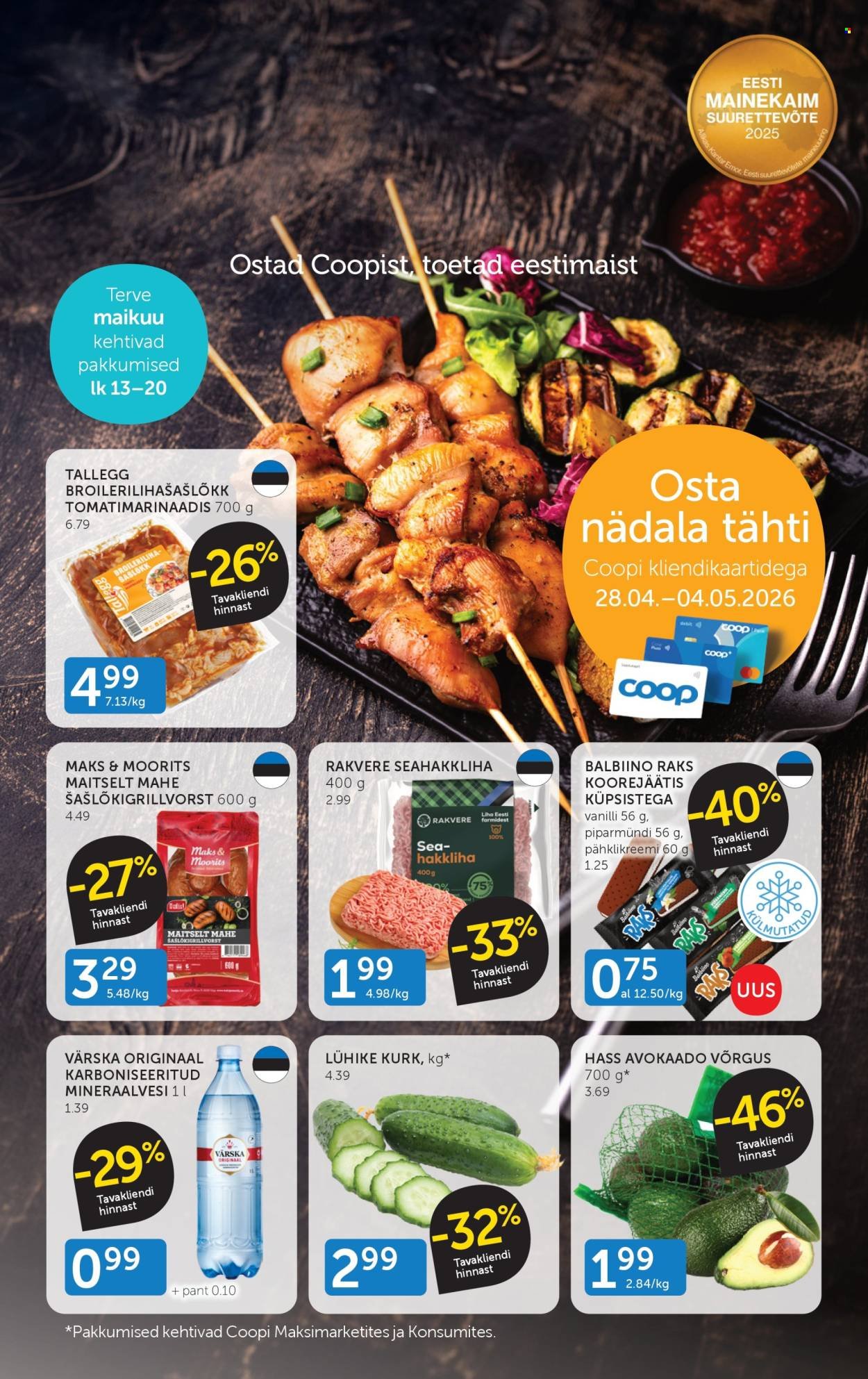 COOP kliendileht - Alates 28.04.2026