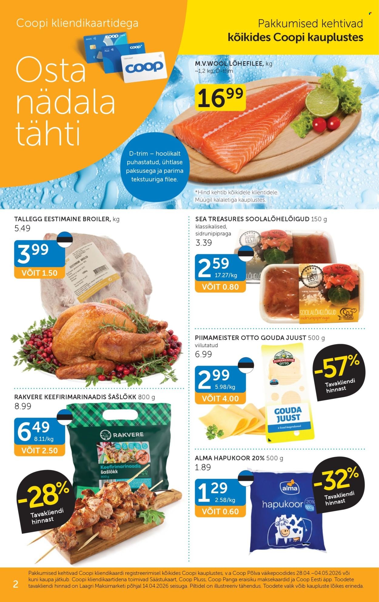COOP kliendileht - Alates 28.04.2026