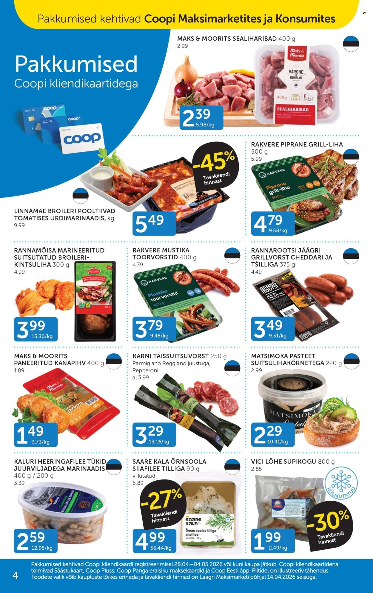 COOP kliendileht - Alates 28.04.2026