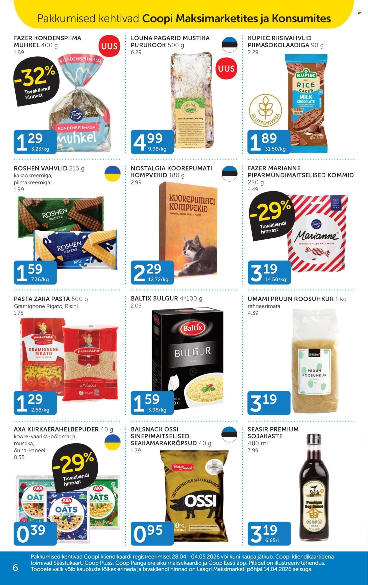 COOP kliendileht - Alates 28.04.2026