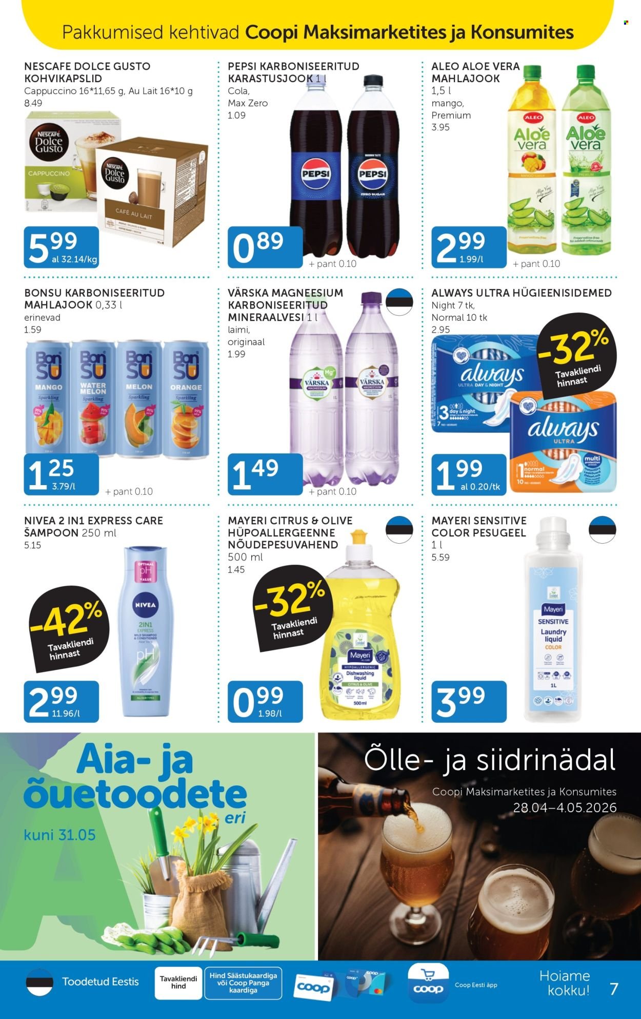 COOP kliendileht - Alates 28.04.2026