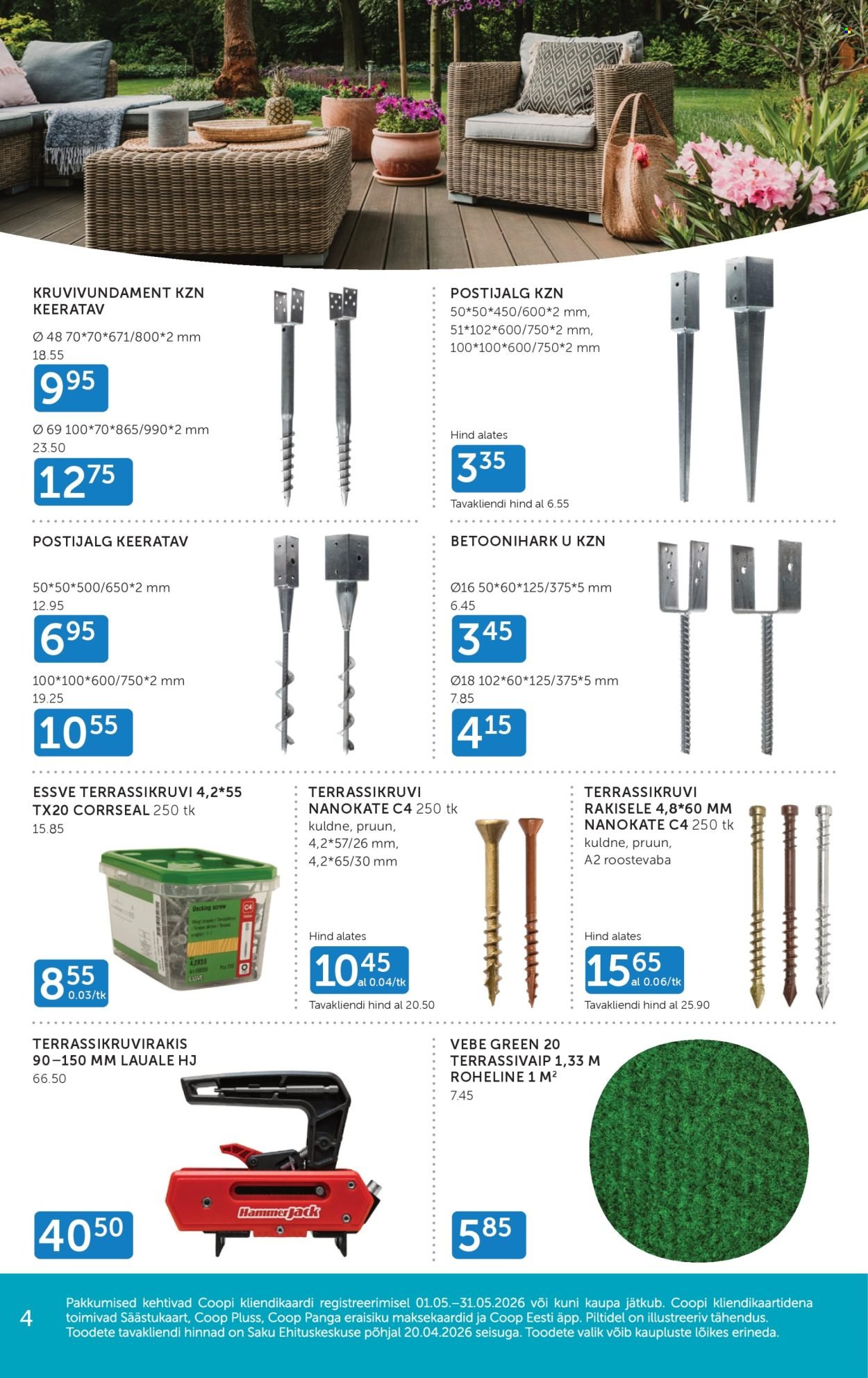 COOP kliendileht - Alates 1.05.2026