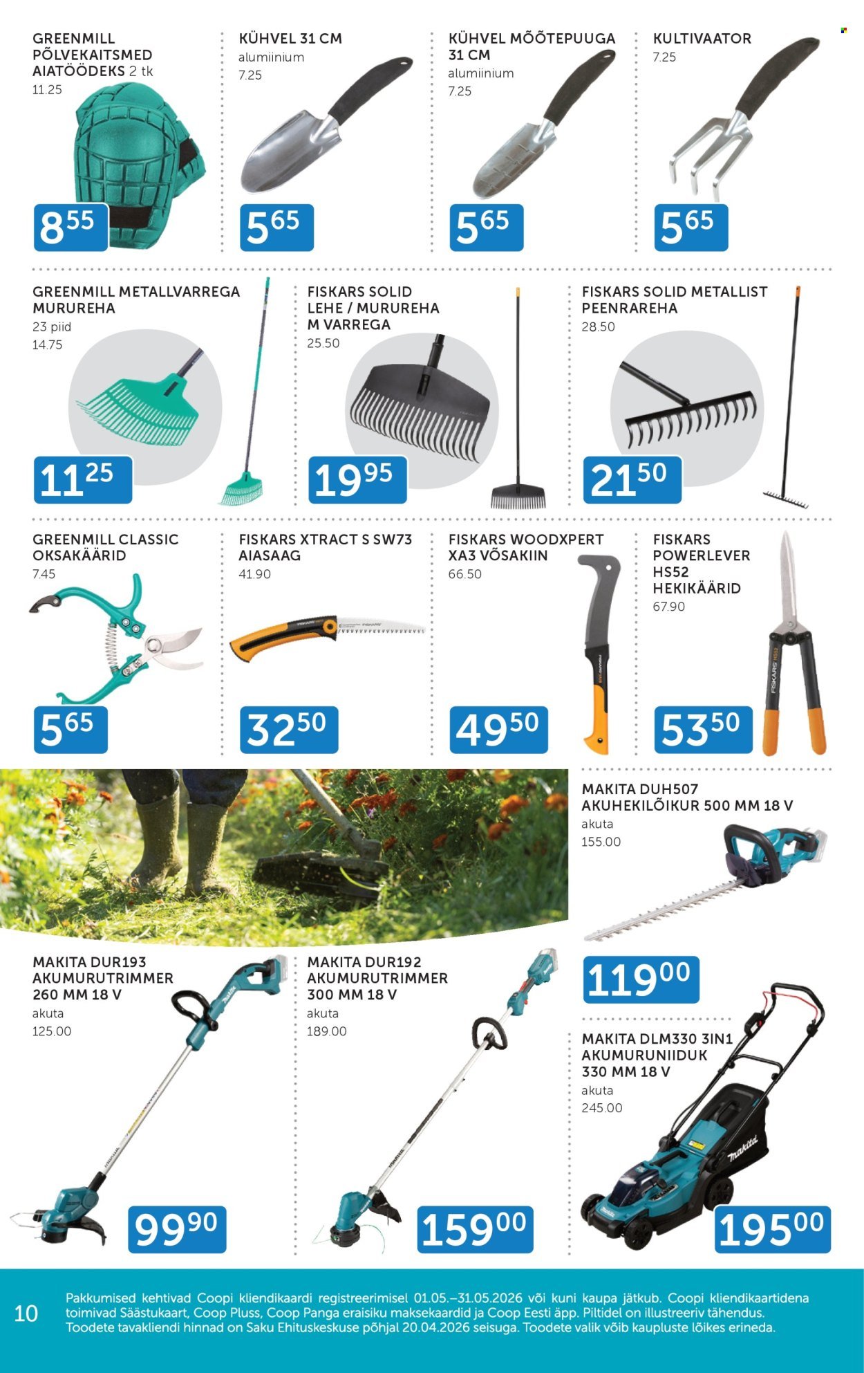 COOP kliendileht - Alates 1.05.2026