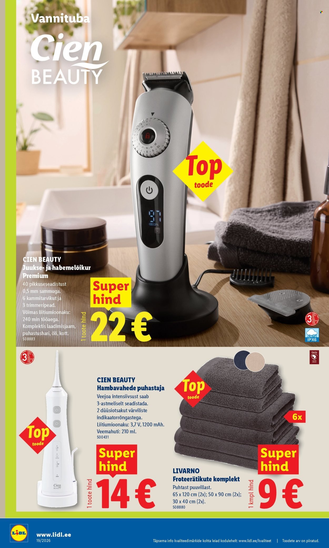 LIDL kliendileht - Tööstuskaupade pakkumised