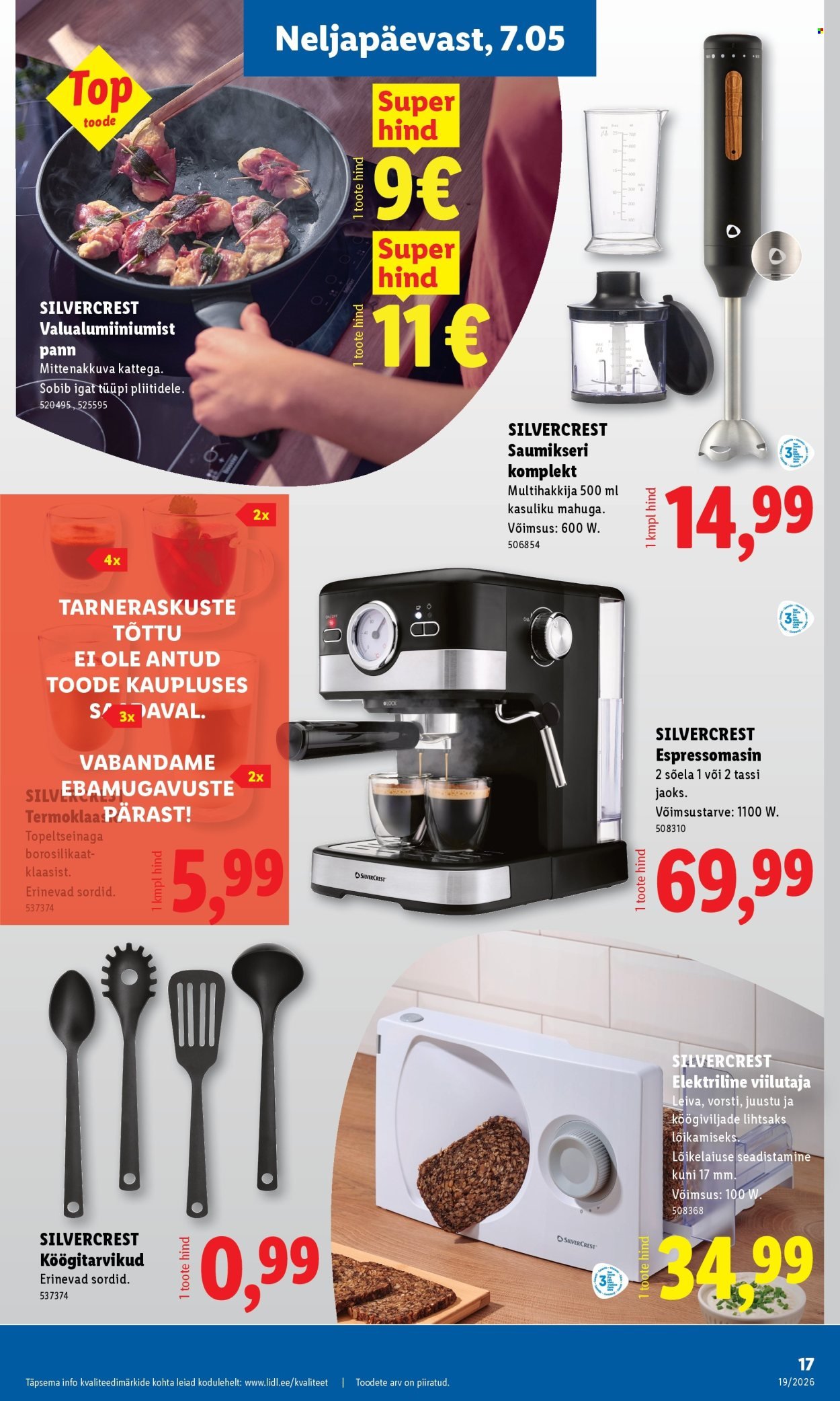 LIDL kliendileht - Tööstuskaupade pakkumised